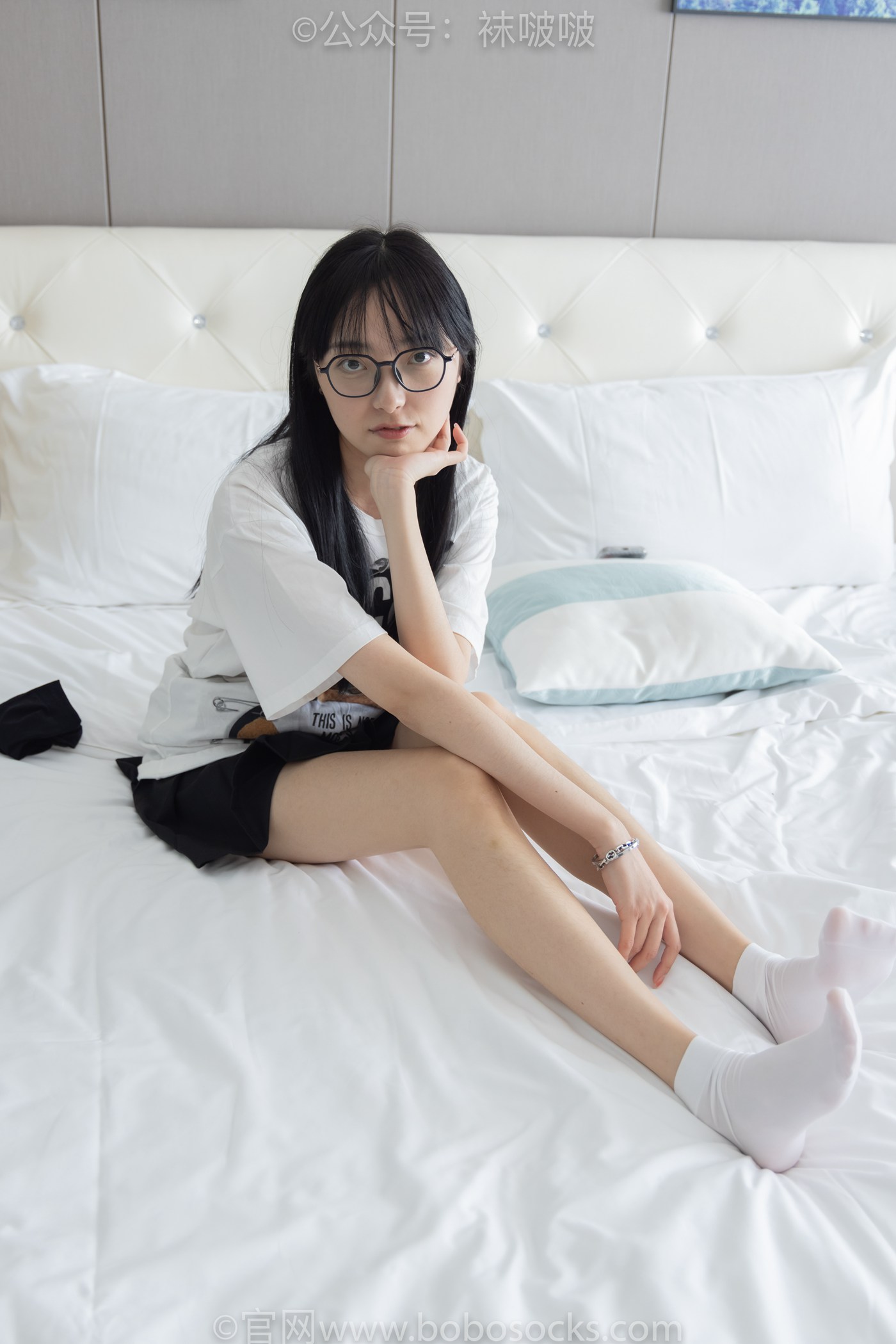 图片[91]-[BoBoSocks袜啵啵]NO.033 稚予-贝壳头、天鹅绒黑袜、天鹅绒白袜[154P] – 速更版-美库