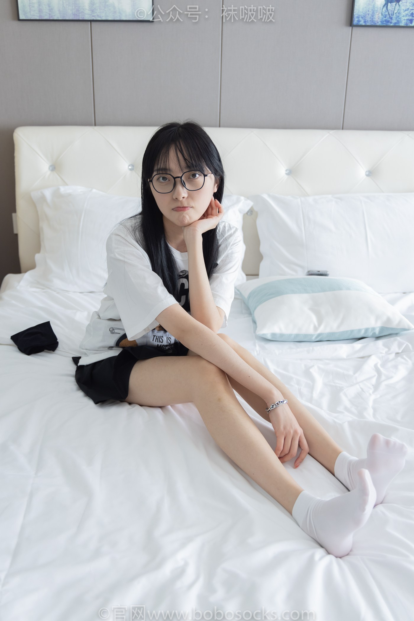 图片[92]-[BoBoSocks袜啵啵]NO.033 稚予-贝壳头、天鹅绒黑袜、天鹅绒白袜[154P] – 速更版-美库