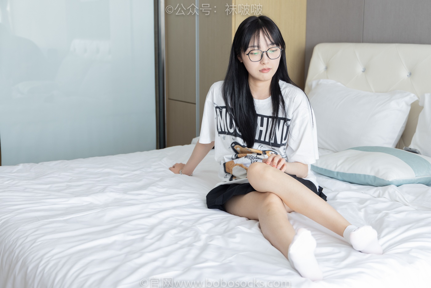 图片[96]-[BoBoSocks袜啵啵]NO.033 稚予-贝壳头、天鹅绒黑袜、天鹅绒白袜[154P] – 速更版-美库