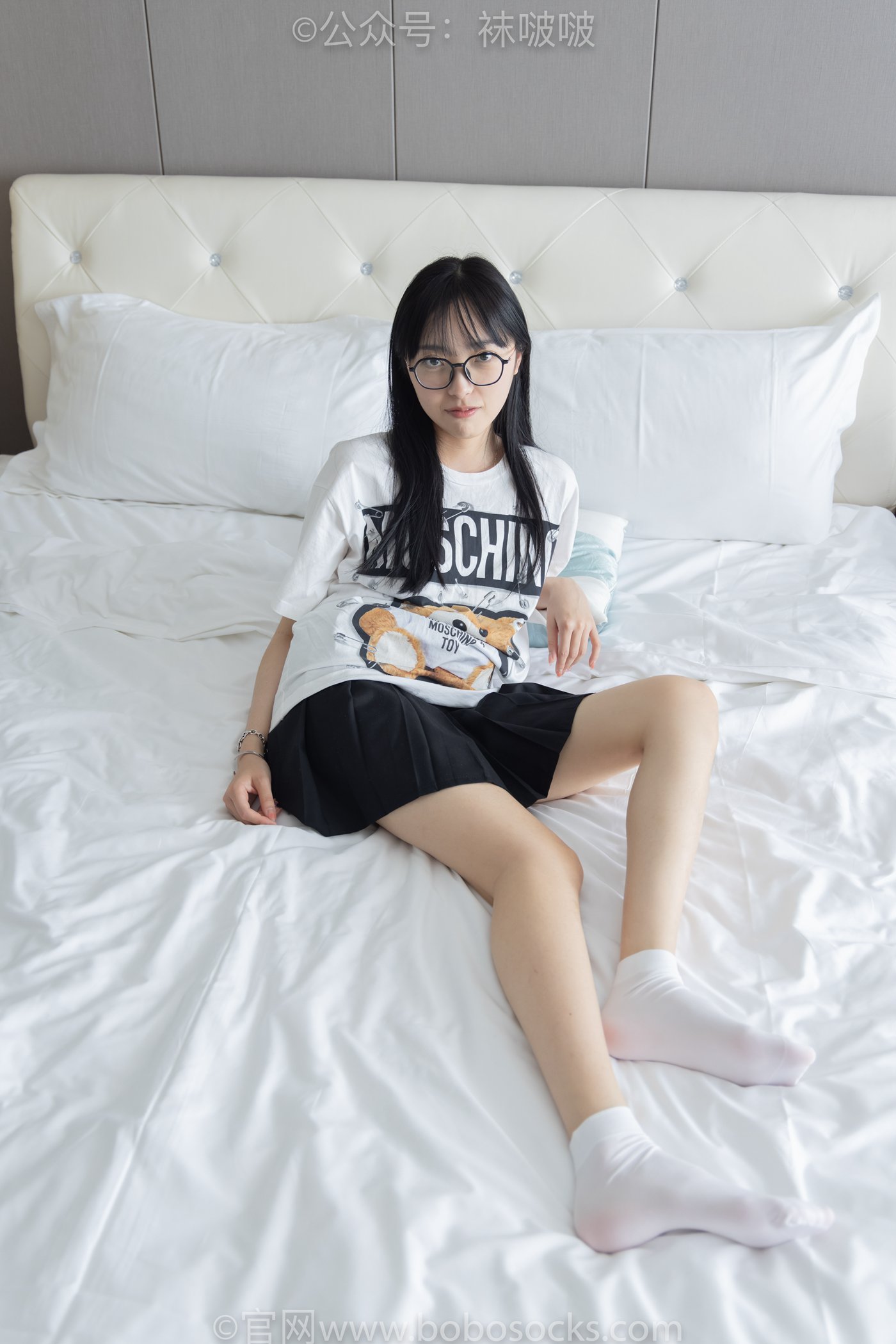 图片[104]-[BoBoSocks袜啵啵]NO.033 稚予-贝壳头、天鹅绒黑袜、天鹅绒白袜[154P] – 速更版-美库