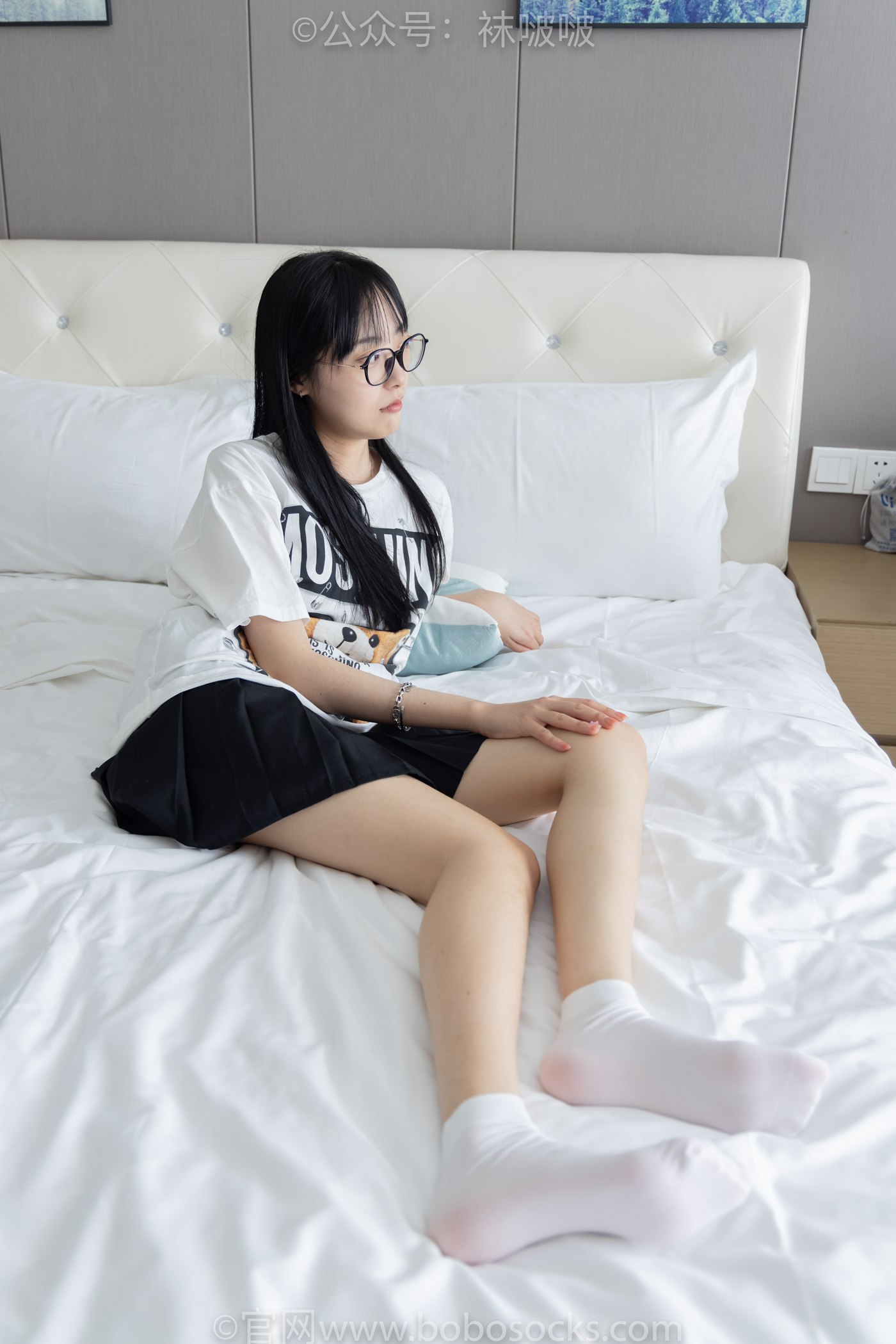 图片[105]-[BoBoSocks袜啵啵]NO.033 稚予-贝壳头、天鹅绒黑袜、天鹅绒白袜[154P] – 速更版-美库