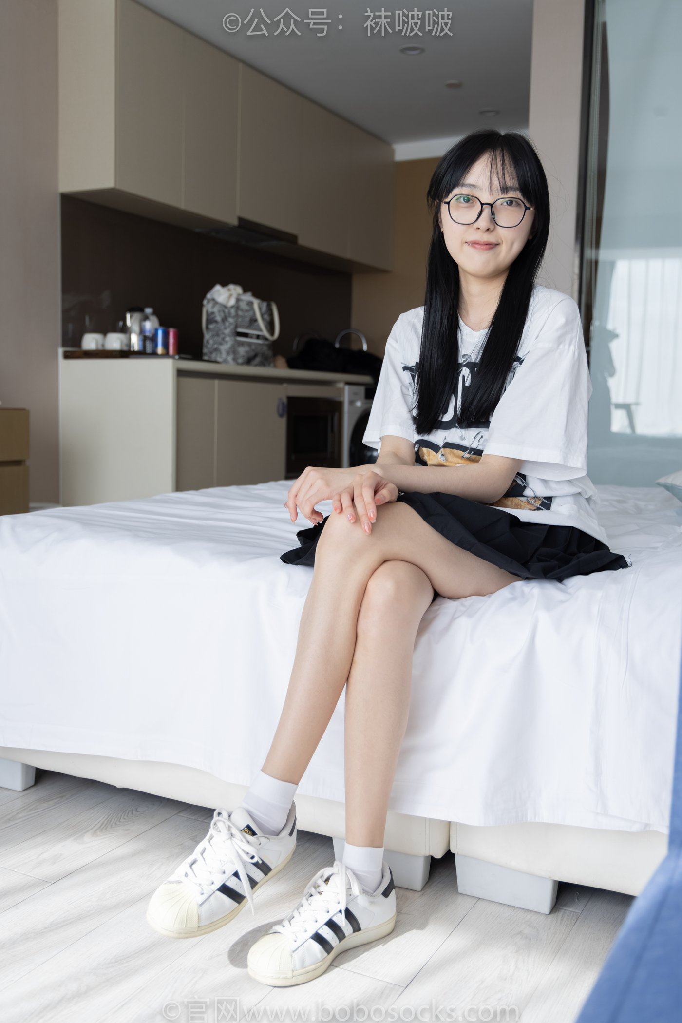 图片[138]-[BoBoSocks袜啵啵]NO.033 稚予-贝壳头、天鹅绒黑袜、天鹅绒白袜[154P] – 速更版-美库