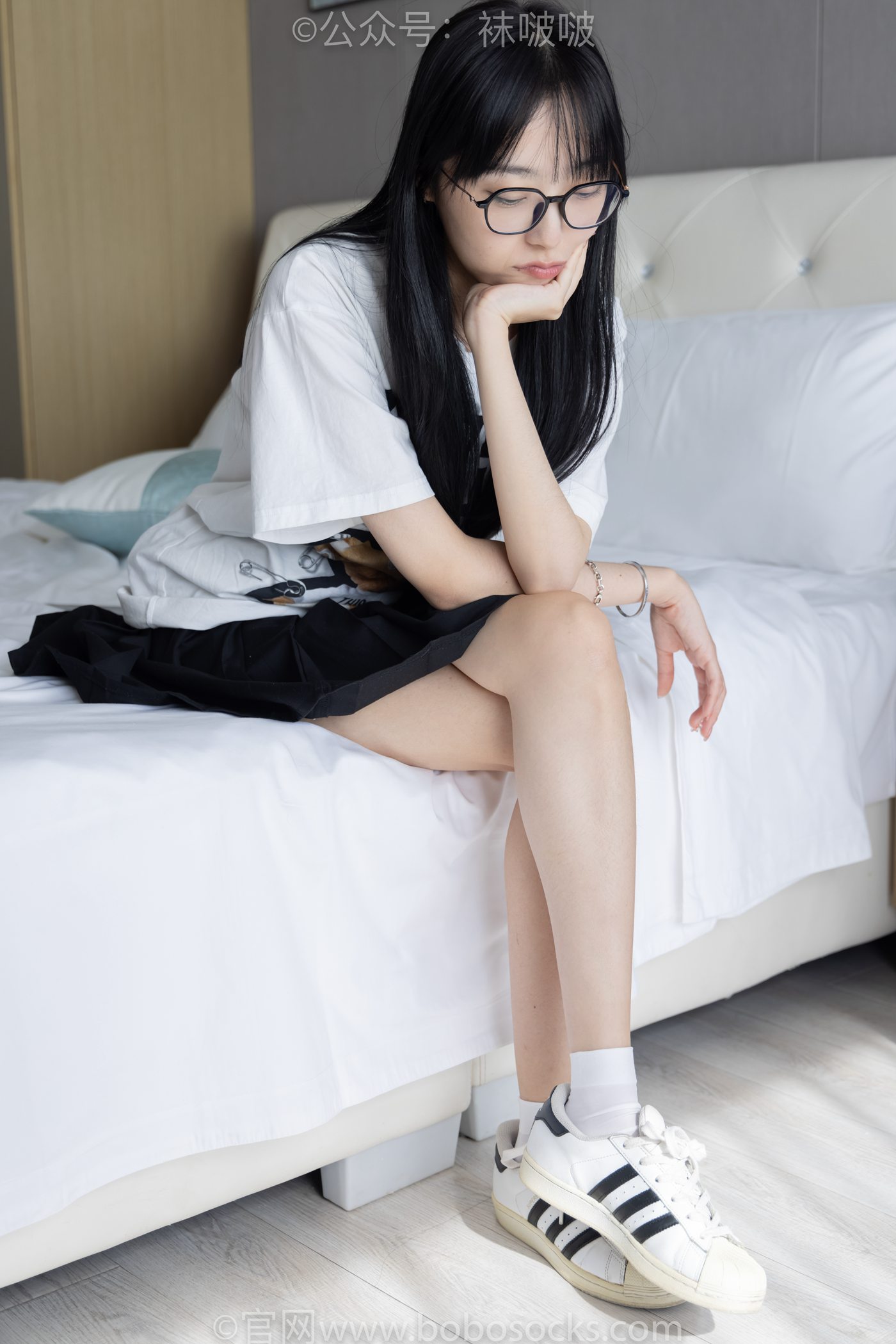 图片[142]-[BoBoSocks袜啵啵]NO.033 稚予-贝壳头、天鹅绒黑袜、天鹅绒白袜[154P] – 速更版-美库