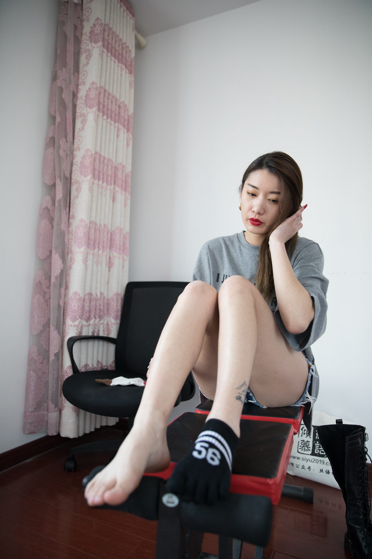 图片[111]-物恋传媒 No.366：言言-月夜藤蔓 [152P] – 速更版-美库