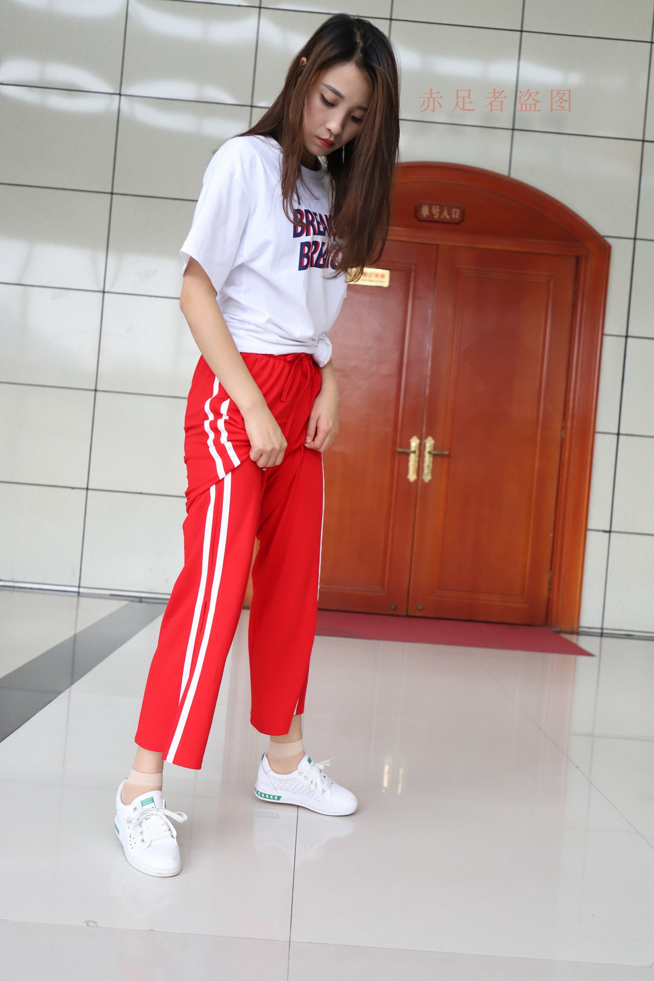 图片[100]-大西瓜爱牙膏-2018 6月活动 模特1（一） 短丝 （1）[100P] – 速更版-美库