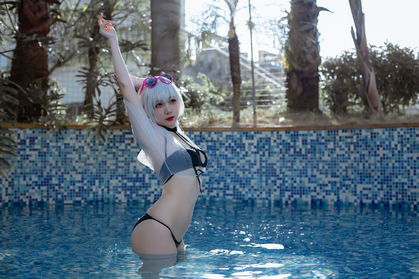 图片[7]-二佐Nisa – 碧蓝航线 天狼星泳装[15P] – 速更版-美库