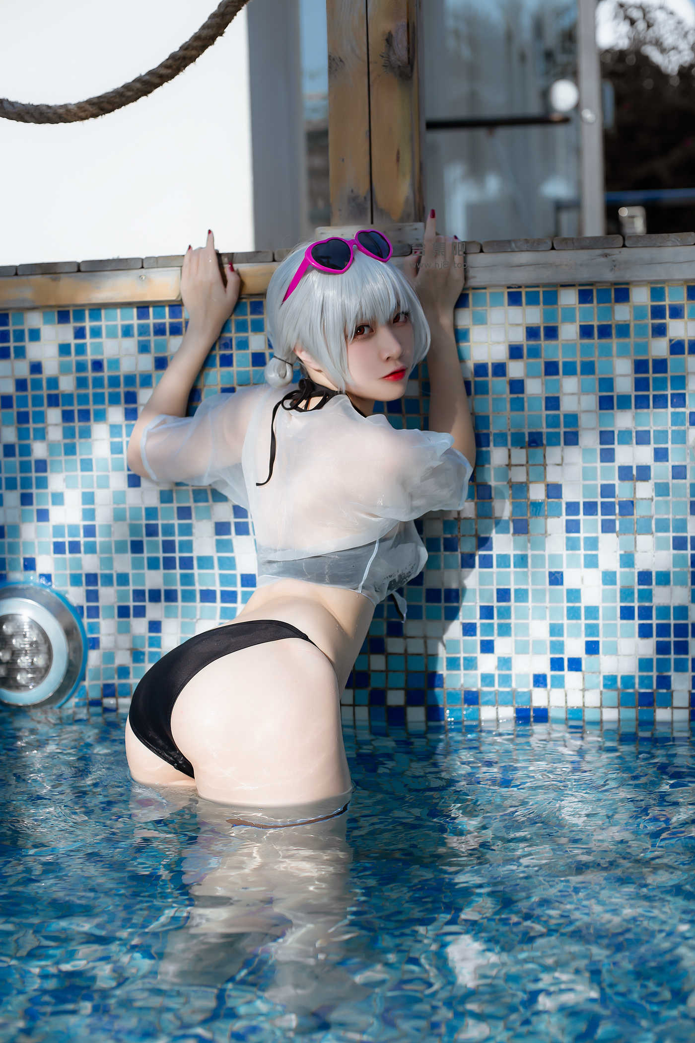 图片[12]-二佐Nisa – 碧蓝航线 天狼星泳装[15P] – 速更版-美库