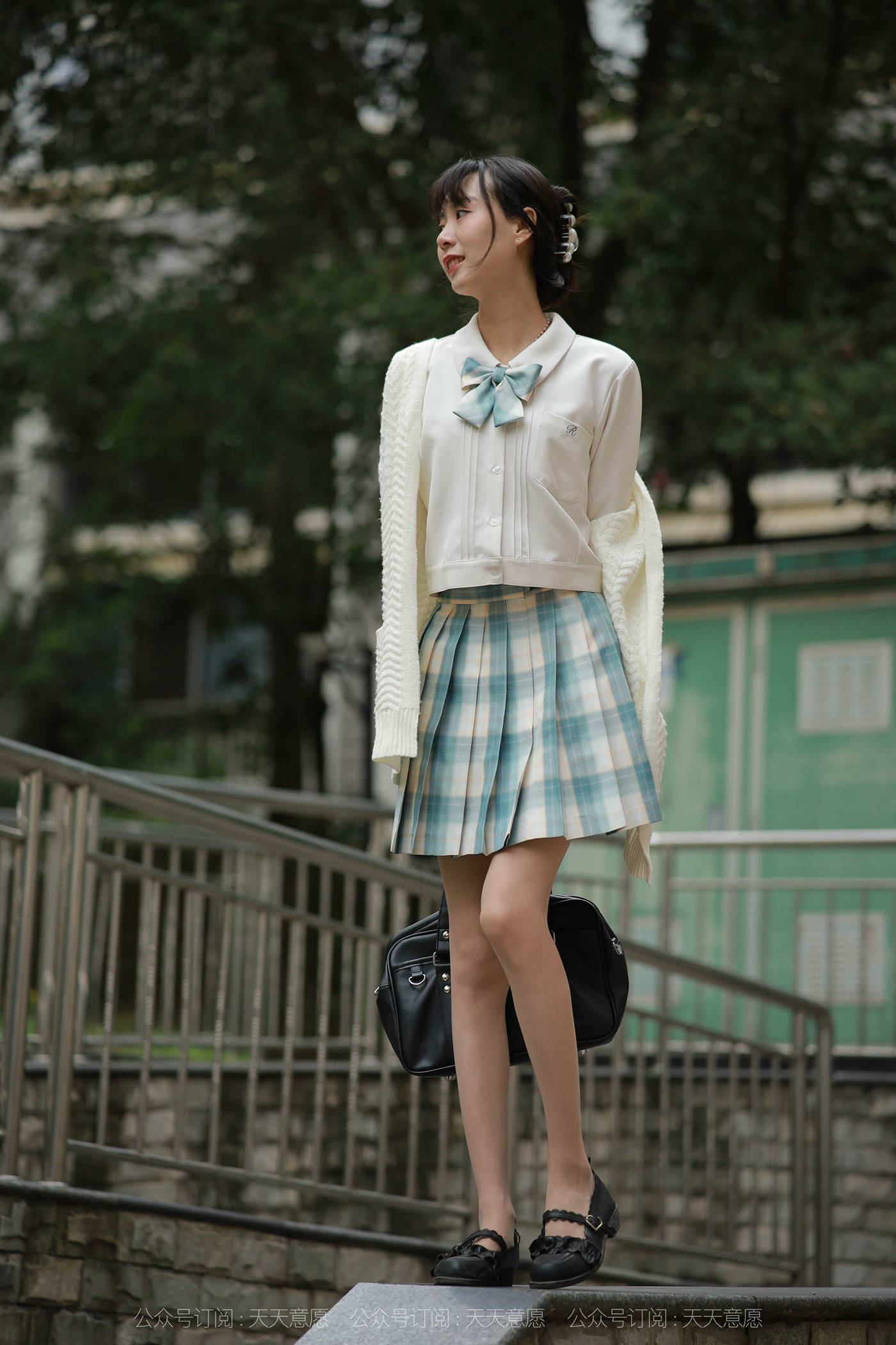 图片[91]-[IESS异思趣向] 2021.11.02 丝享家963：团团《长腿JK装》[94P] – 速更版-美库