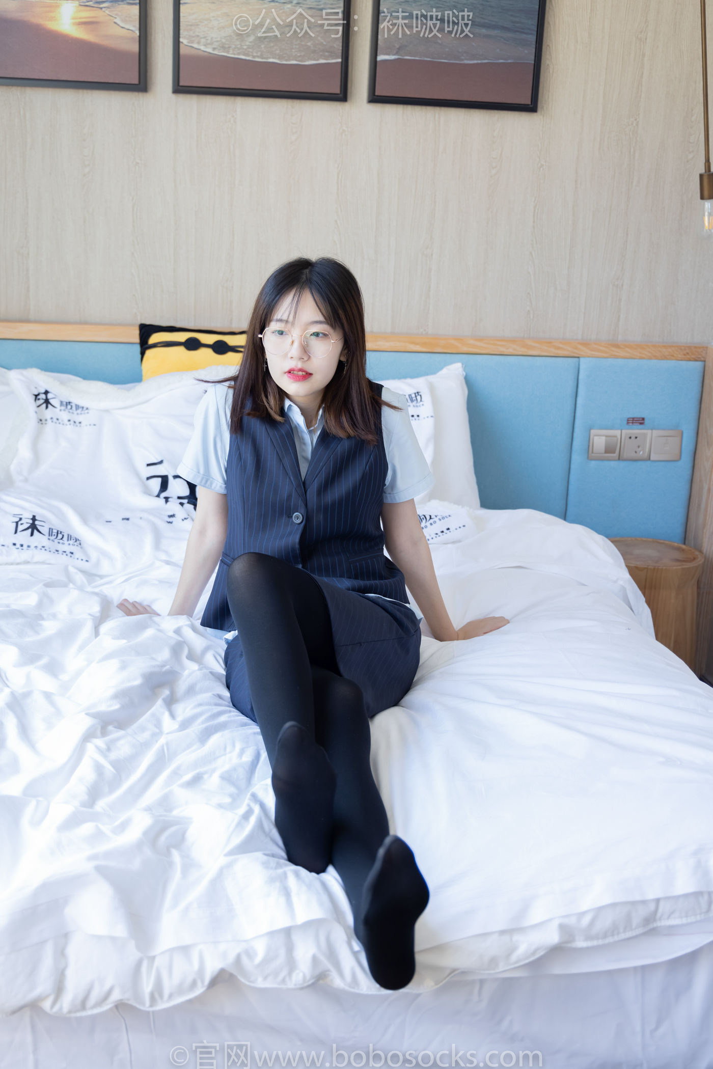 图片[41]-[BoBoSocks袜啵啵]NO.038 小甜豆-建行行服、高跟鞋、厚黑丝[131P] – 速更版-美库