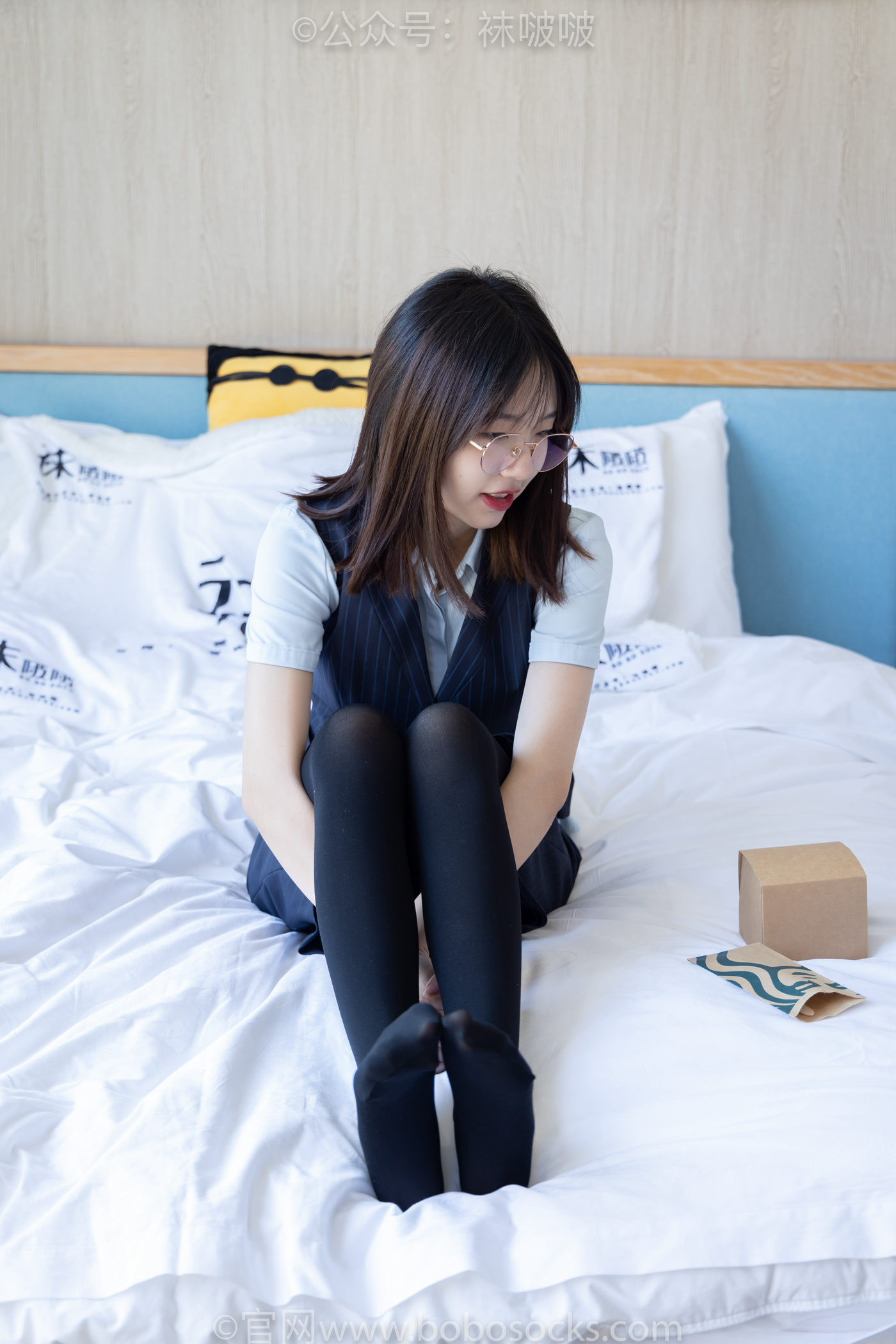 图片[47]-[BoBoSocks袜啵啵]NO.038 小甜豆-建行行服、高跟鞋、厚黑丝[131P] – 速更版-美库