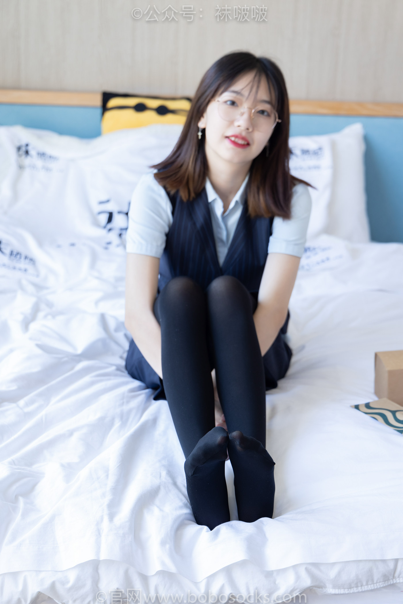 图片[48]-[BoBoSocks袜啵啵]NO.038 小甜豆-建行行服、高跟鞋、厚黑丝[131P] – 速更版-美库