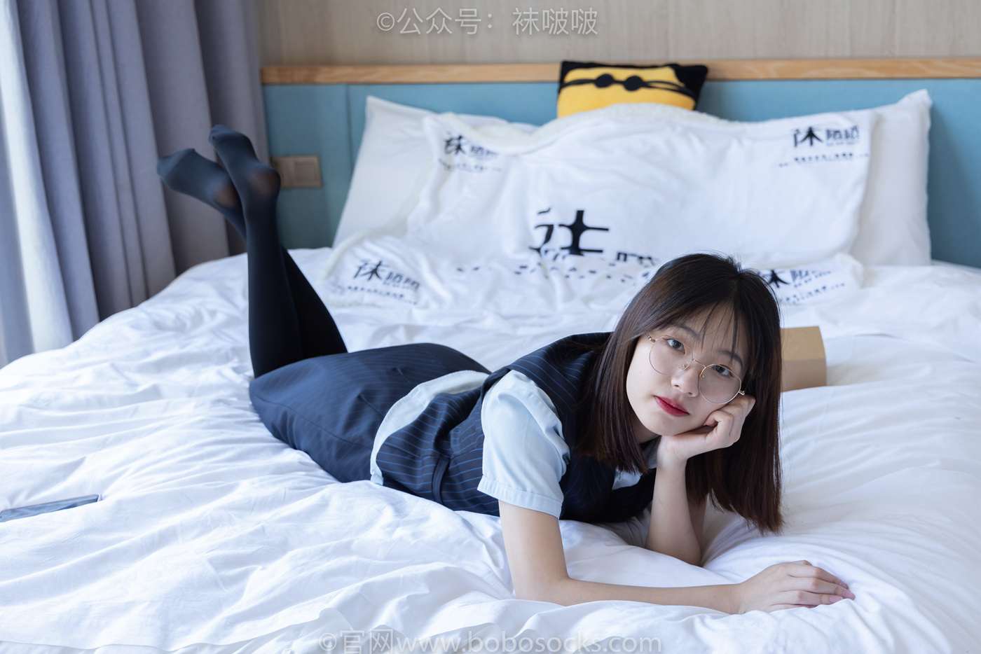 图片[70]-[BoBoSocks袜啵啵]NO.038 小甜豆-建行行服、高跟鞋、厚黑丝[131P] – 速更版-美库