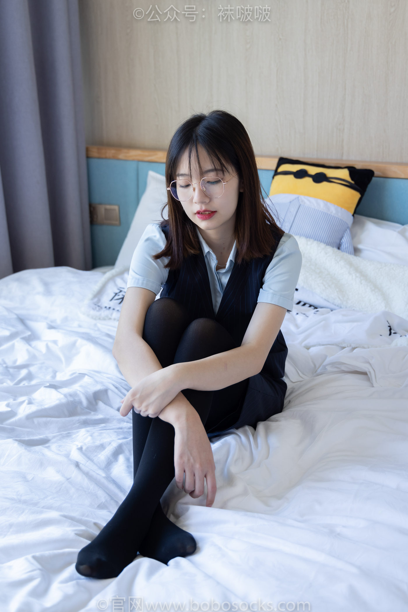 图片[99]-[BoBoSocks袜啵啵]NO.038 小甜豆-建行行服、高跟鞋、厚黑丝[131P] – 速更版-美库