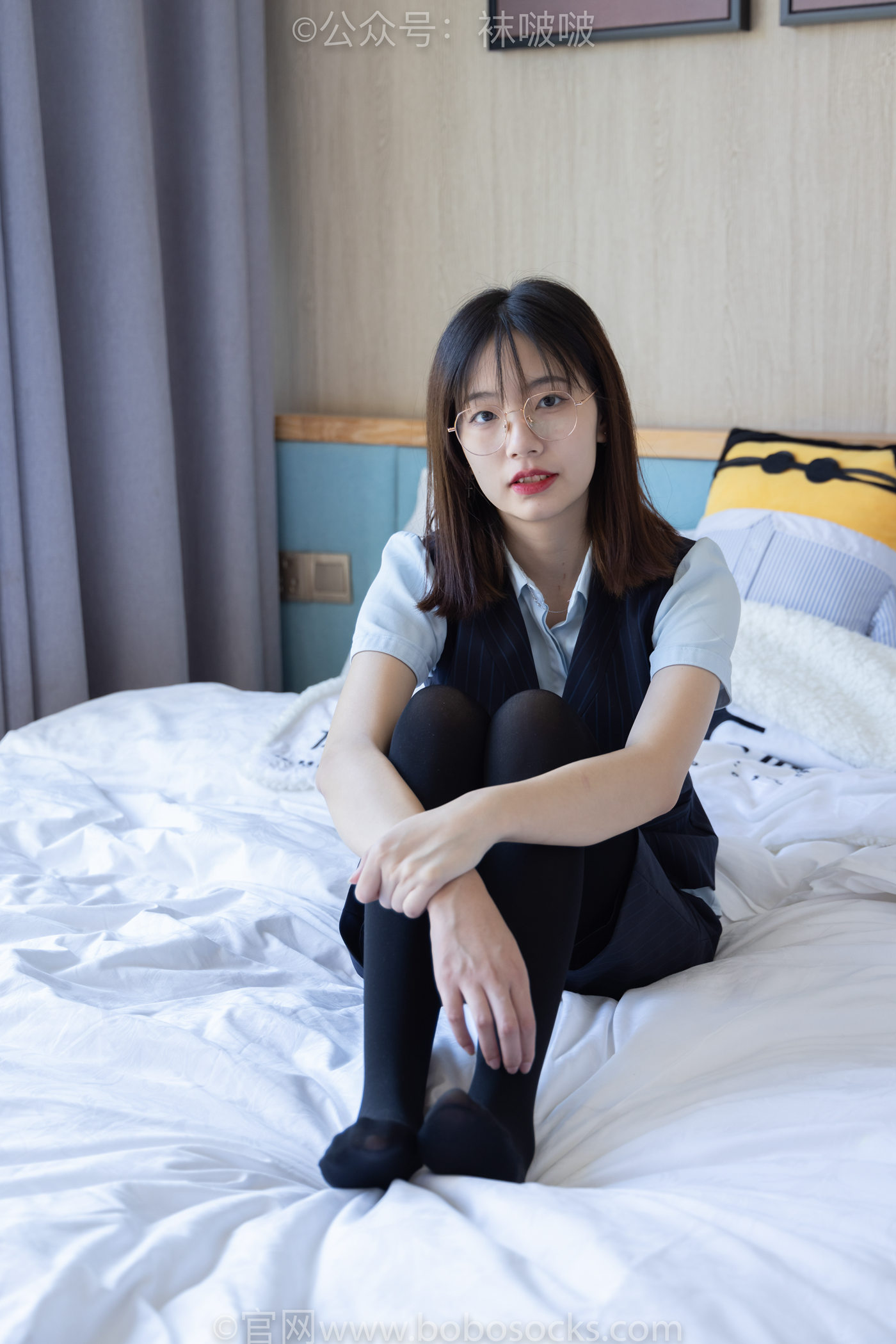 图片[103]-[BoBoSocks袜啵啵]NO.038 小甜豆-建行行服、高跟鞋、厚黑丝[131P] – 速更版-美库