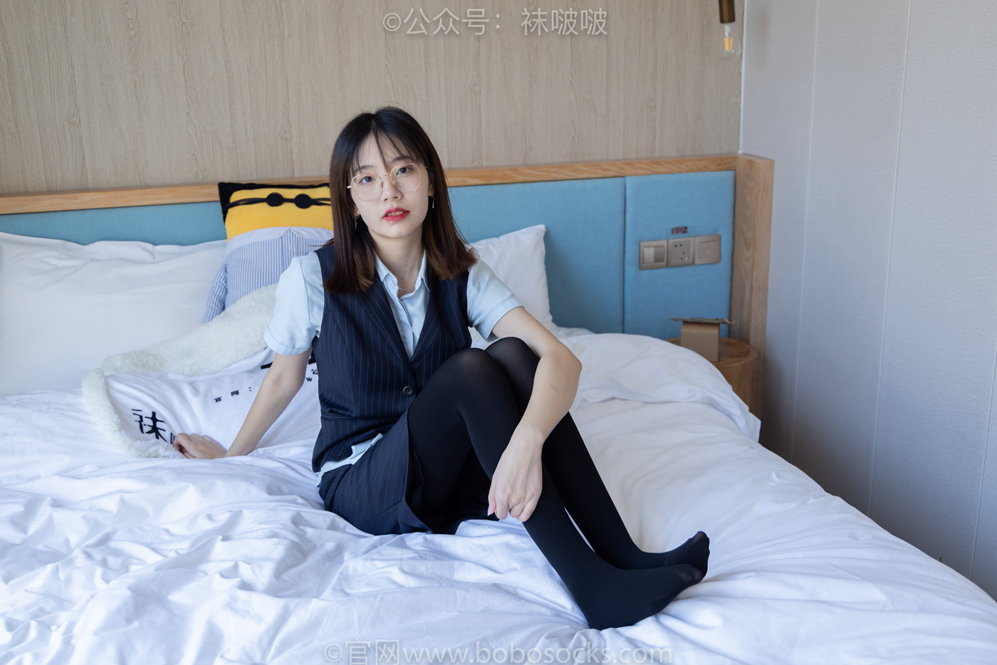 图片[104]-[BoBoSocks袜啵啵]NO.038 小甜豆-建行行服、高跟鞋、厚黑丝[131P] – 速更版-美库