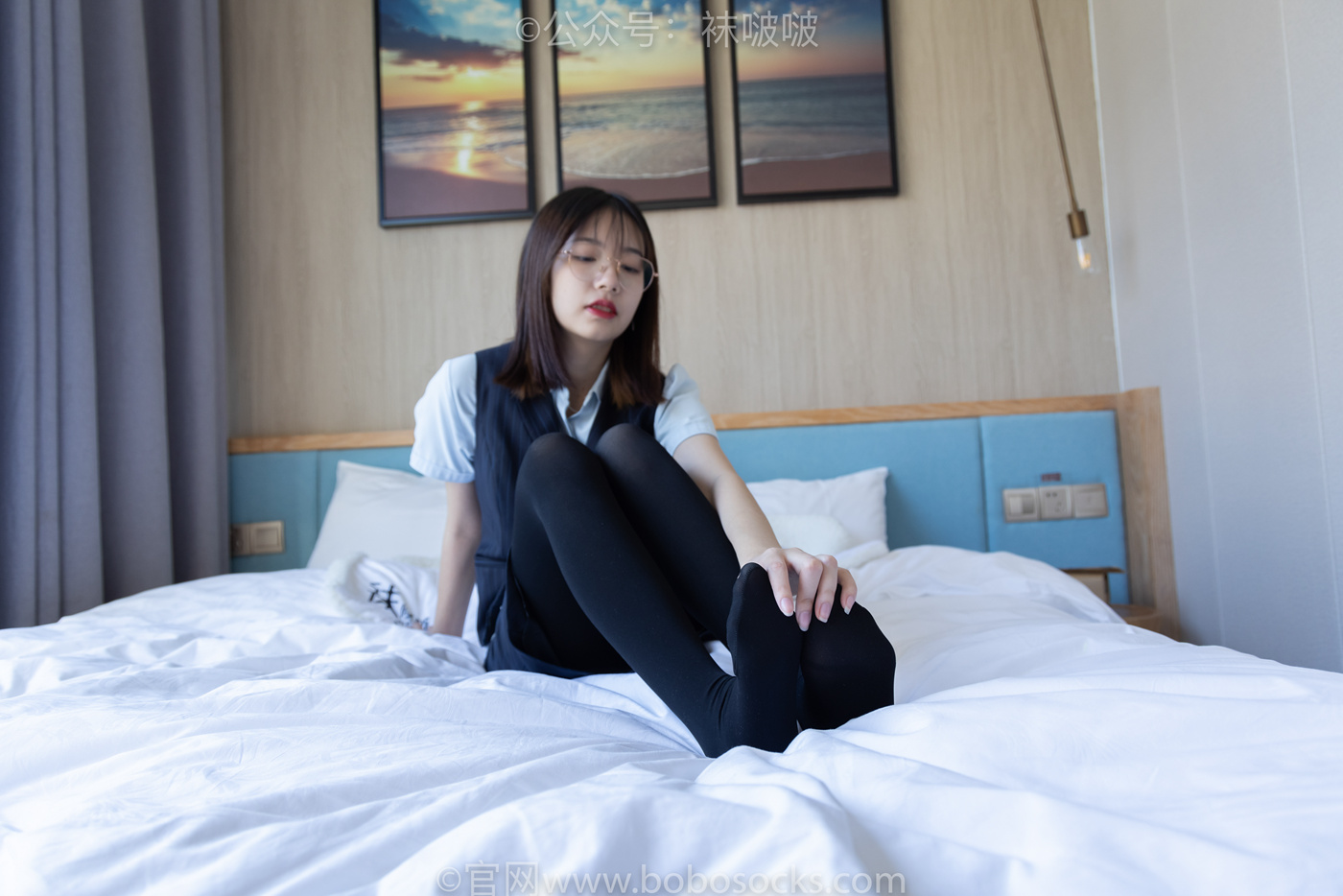 图片[112]-[BoBoSocks袜啵啵]NO.038 小甜豆-建行行服、高跟鞋、厚黑丝[131P] – 速更版-美库