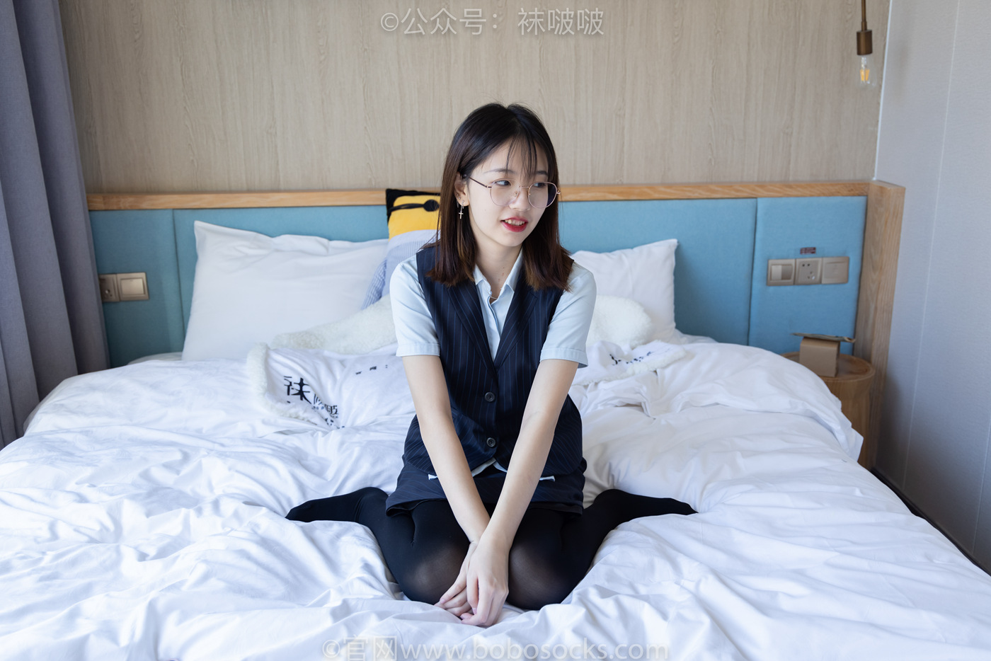 图片[113]-[BoBoSocks袜啵啵]NO.038 小甜豆-建行行服、高跟鞋、厚黑丝[131P] – 速更版-美库