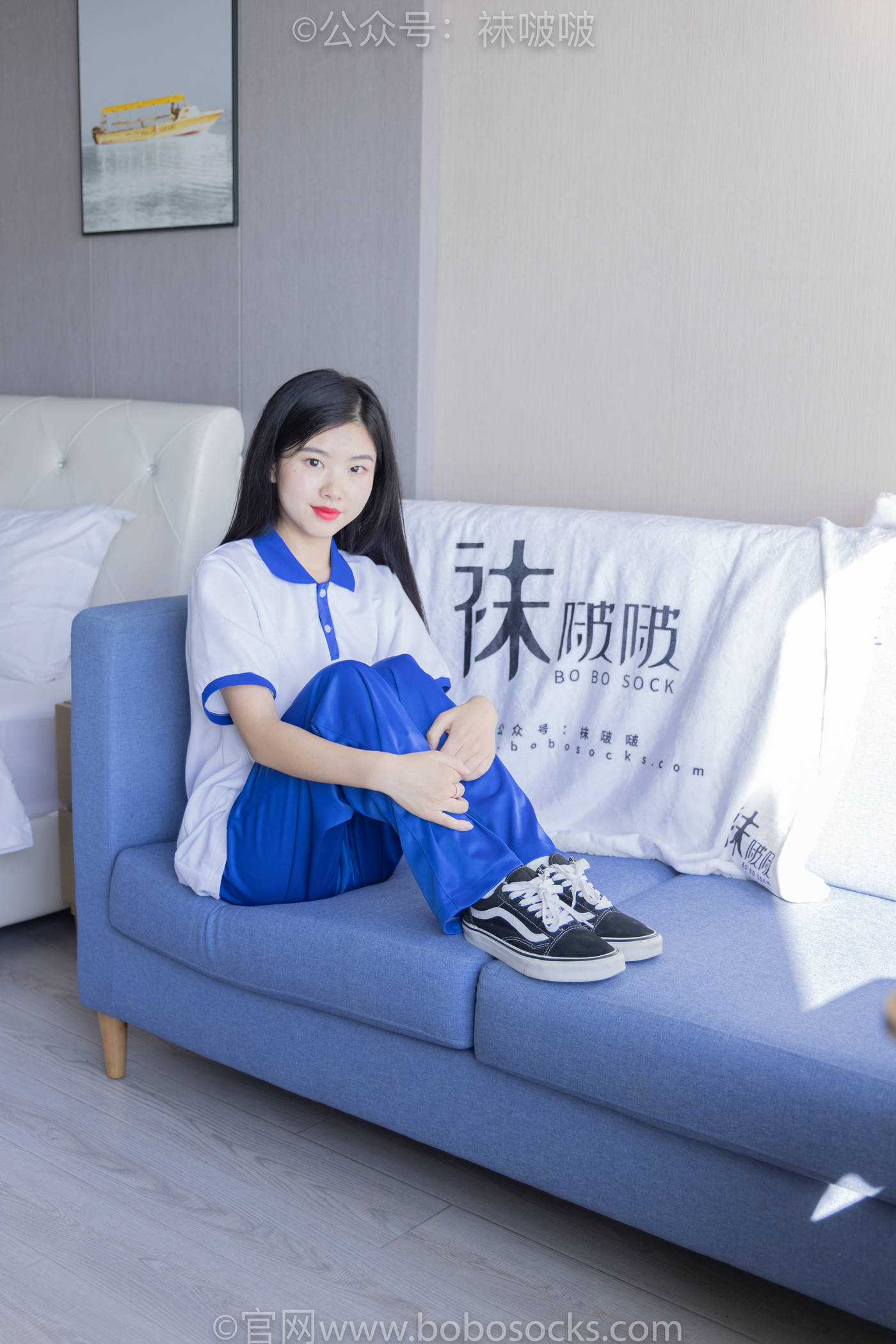 图片[11]-[BoBoSocks袜啵啵]NO.039 小奶熊-校服、vans帆布鞋、短白棉袜、裸足[154P] – 速更版-美库