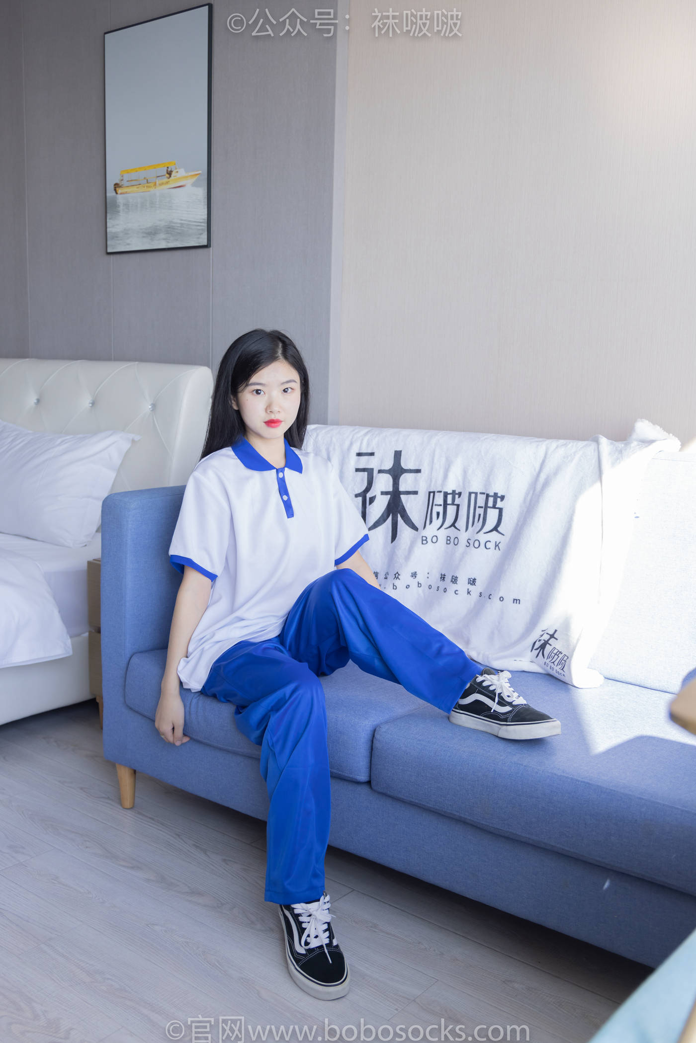 图片[13]-[BoBoSocks袜啵啵]NO.039 小奶熊-校服、vans帆布鞋、短白棉袜、裸足[154P] – 速更版-美库