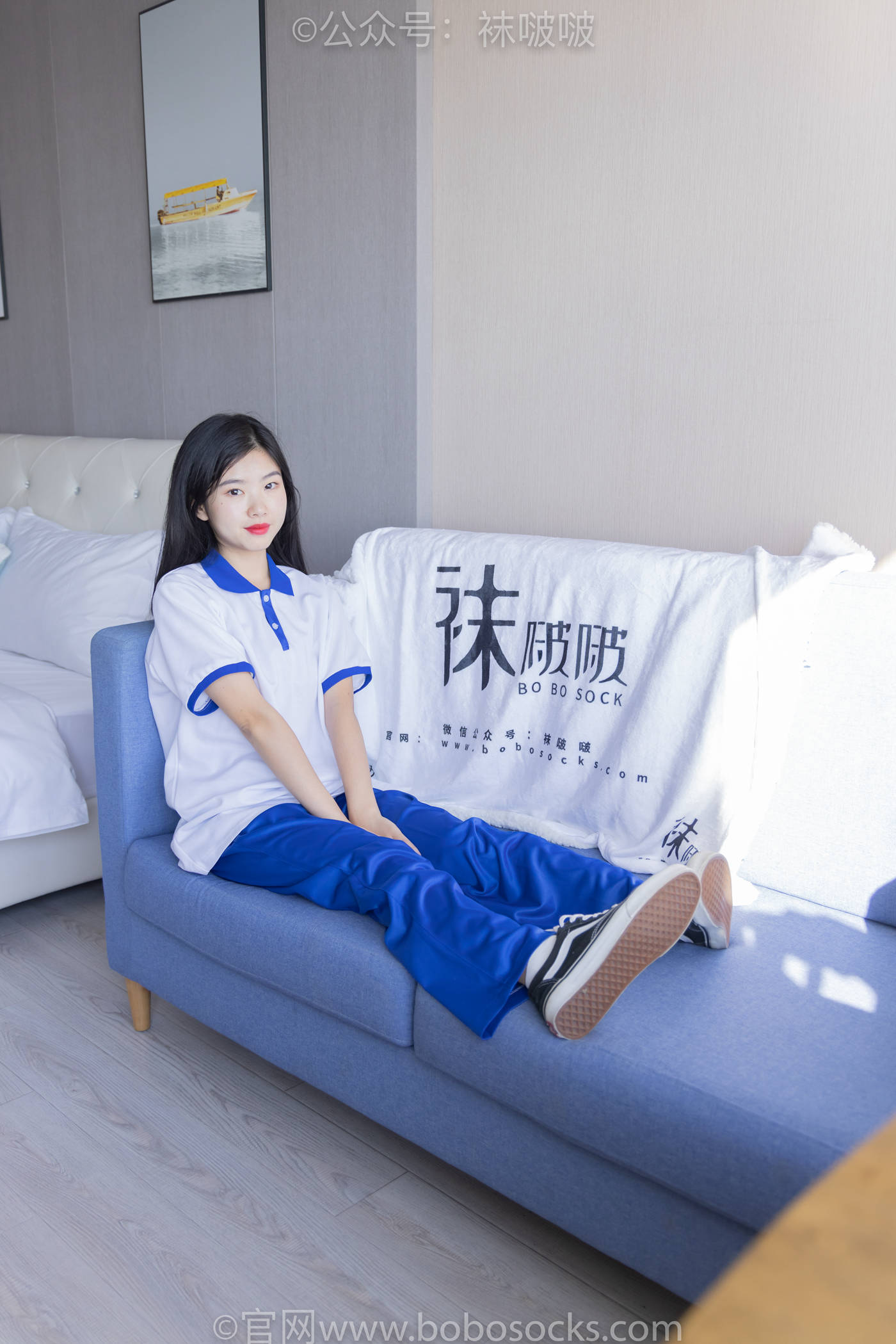 图片[17]-[BoBoSocks袜啵啵]NO.039 小奶熊-校服、vans帆布鞋、短白棉袜、裸足[154P] – 速更版-美库