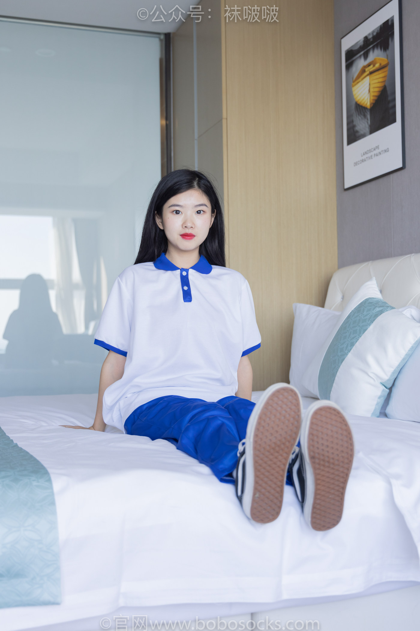 图片[27]-[BoBoSocks袜啵啵]NO.039 小奶熊-校服、vans帆布鞋、短白棉袜、裸足[154P] – 速更版-美库