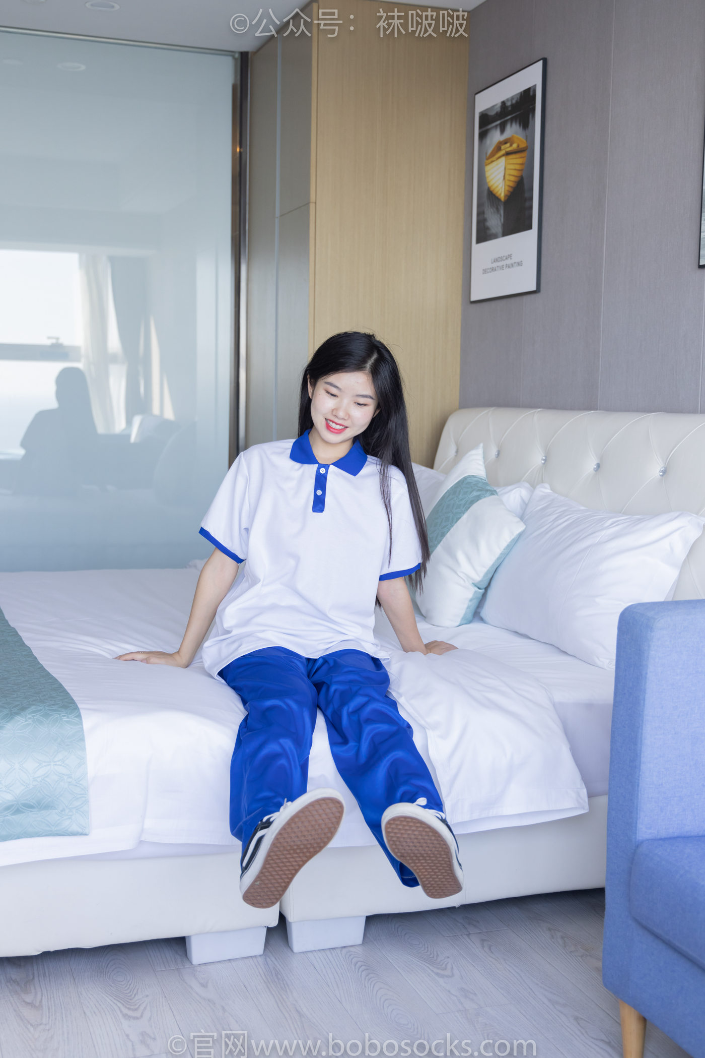 图片[26]-[BoBoSocks袜啵啵]NO.039 小奶熊-校服、vans帆布鞋、短白棉袜、裸足[154P] – 速更版-美库