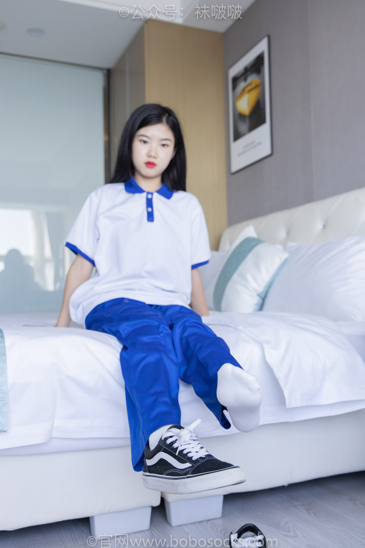 图片[34]-[BoBoSocks袜啵啵]NO.039 小奶熊-校服、vans帆布鞋、短白棉袜、裸足[154P] – 速更版-美库