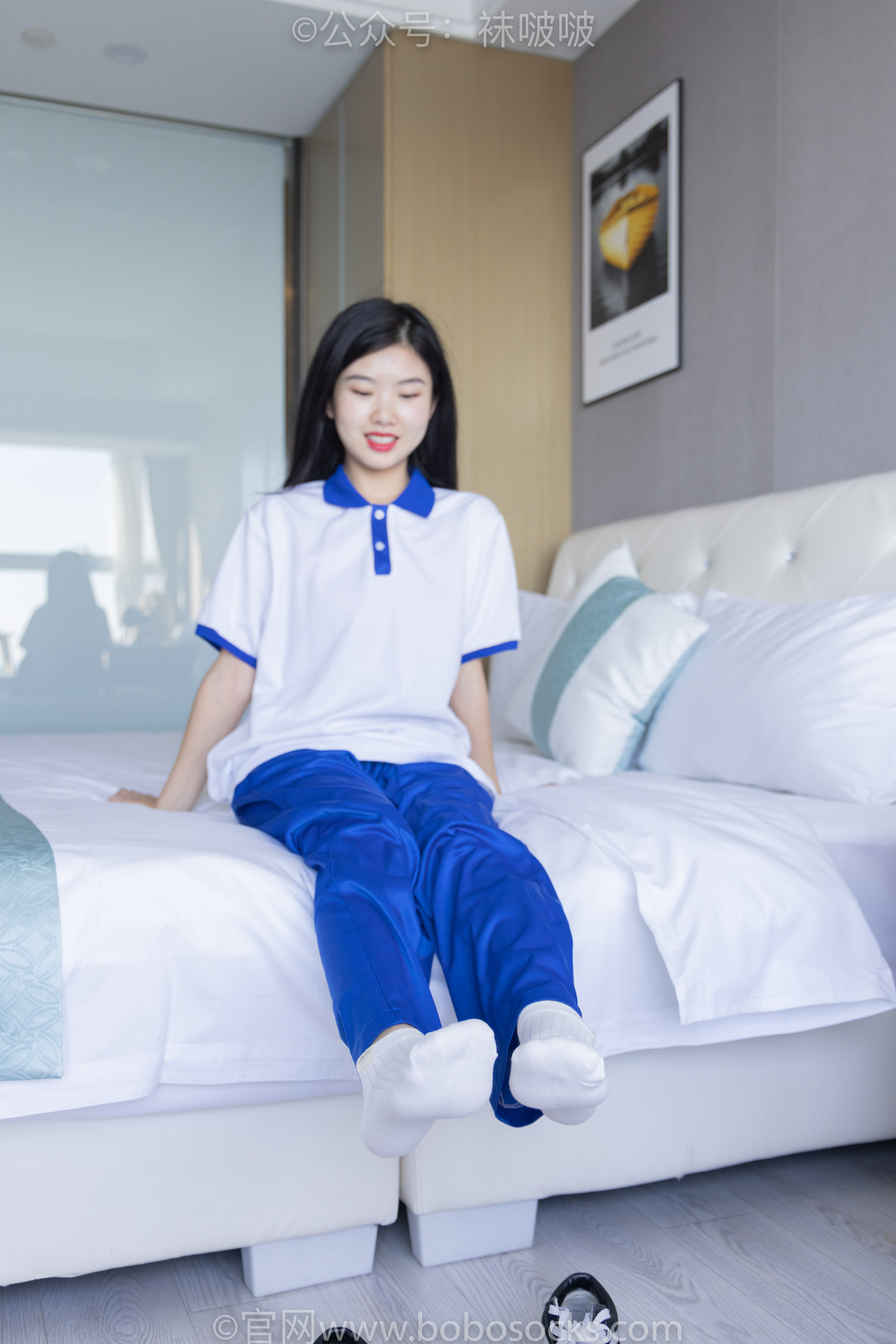 图片[37]-[BoBoSocks袜啵啵]NO.039 小奶熊-校服、vans帆布鞋、短白棉袜、裸足[154P] – 速更版-美库