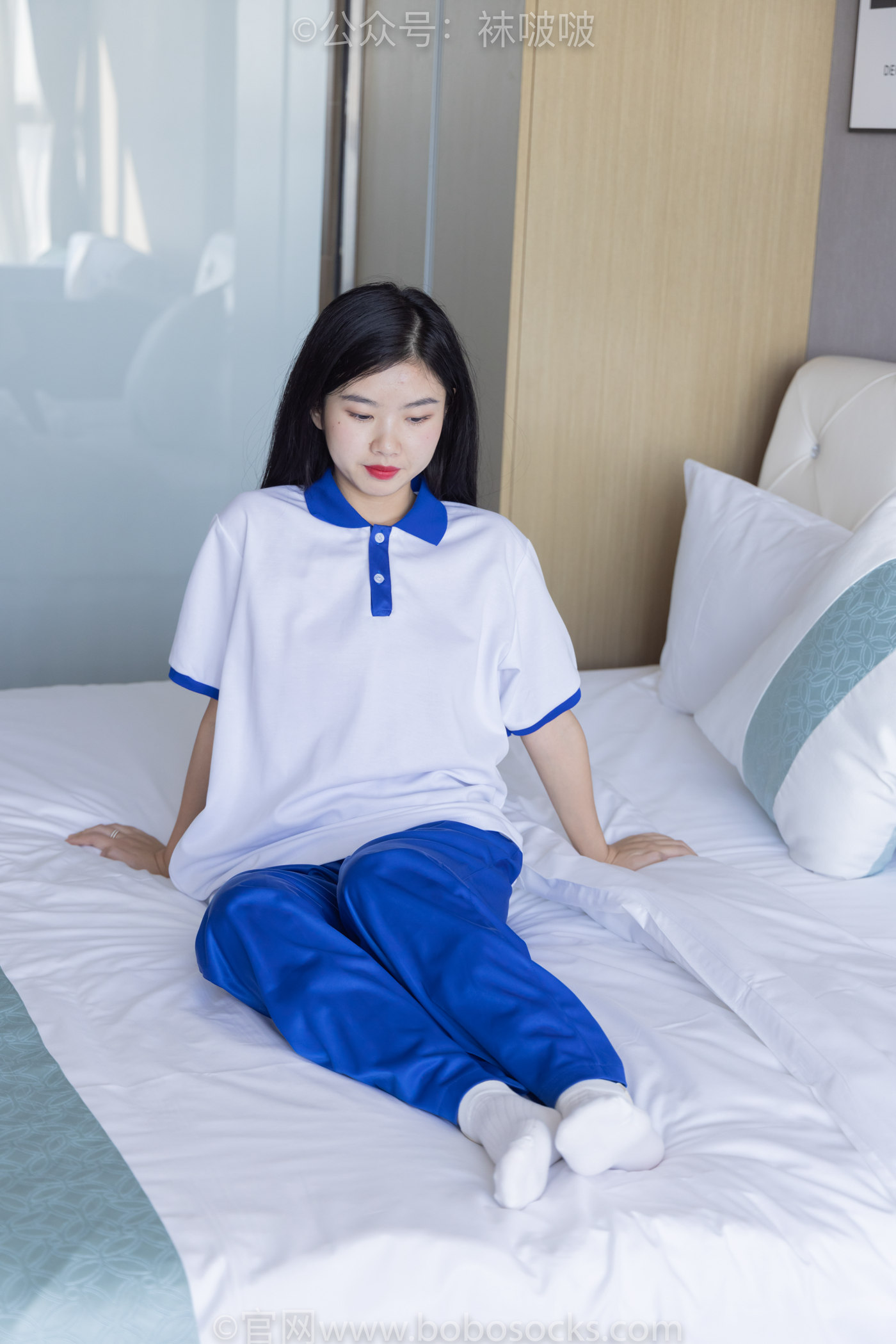 图片[42]-[BoBoSocks袜啵啵]NO.039 小奶熊-校服、vans帆布鞋、短白棉袜、裸足[154P] – 速更版-美库