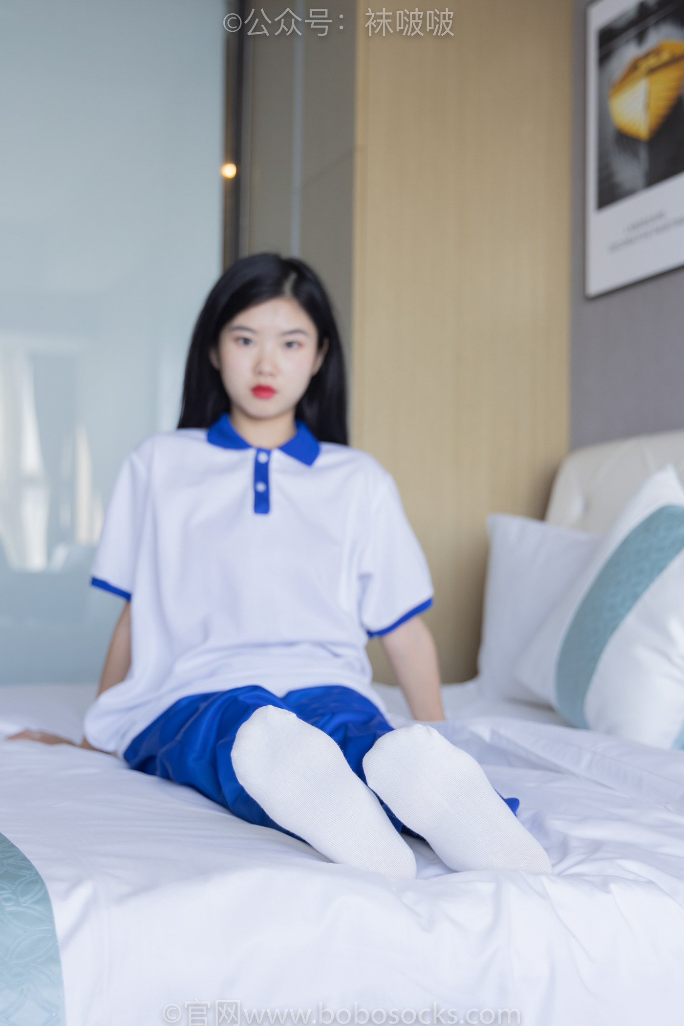 图片[44]-[BoBoSocks袜啵啵]NO.039 小奶熊-校服、vans帆布鞋、短白棉袜、裸足[154P] – 速更版-美库