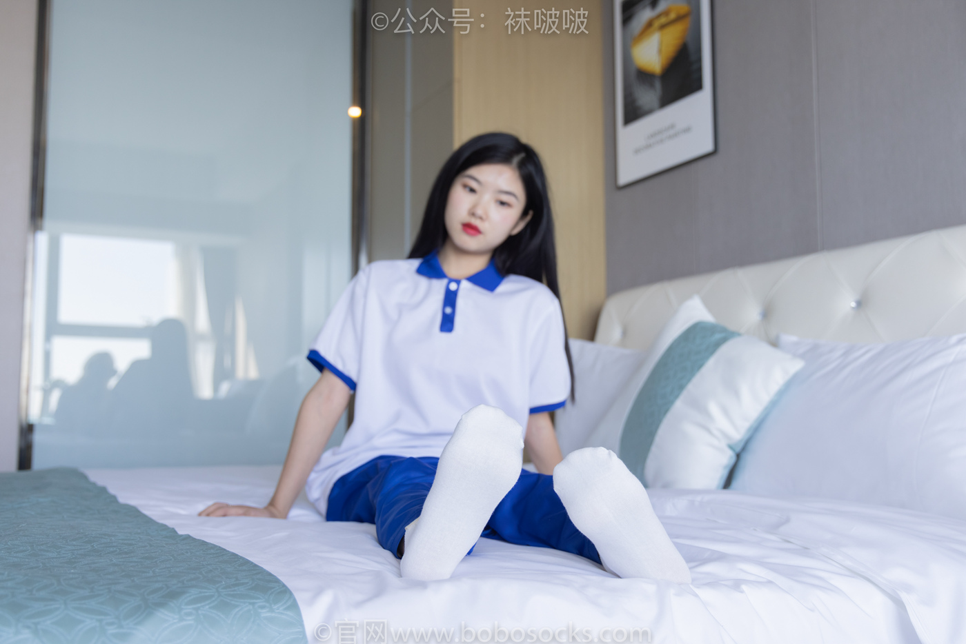 图片[47]-[BoBoSocks袜啵啵]NO.039 小奶熊-校服、vans帆布鞋、短白棉袜、裸足[154P] – 速更版-美库