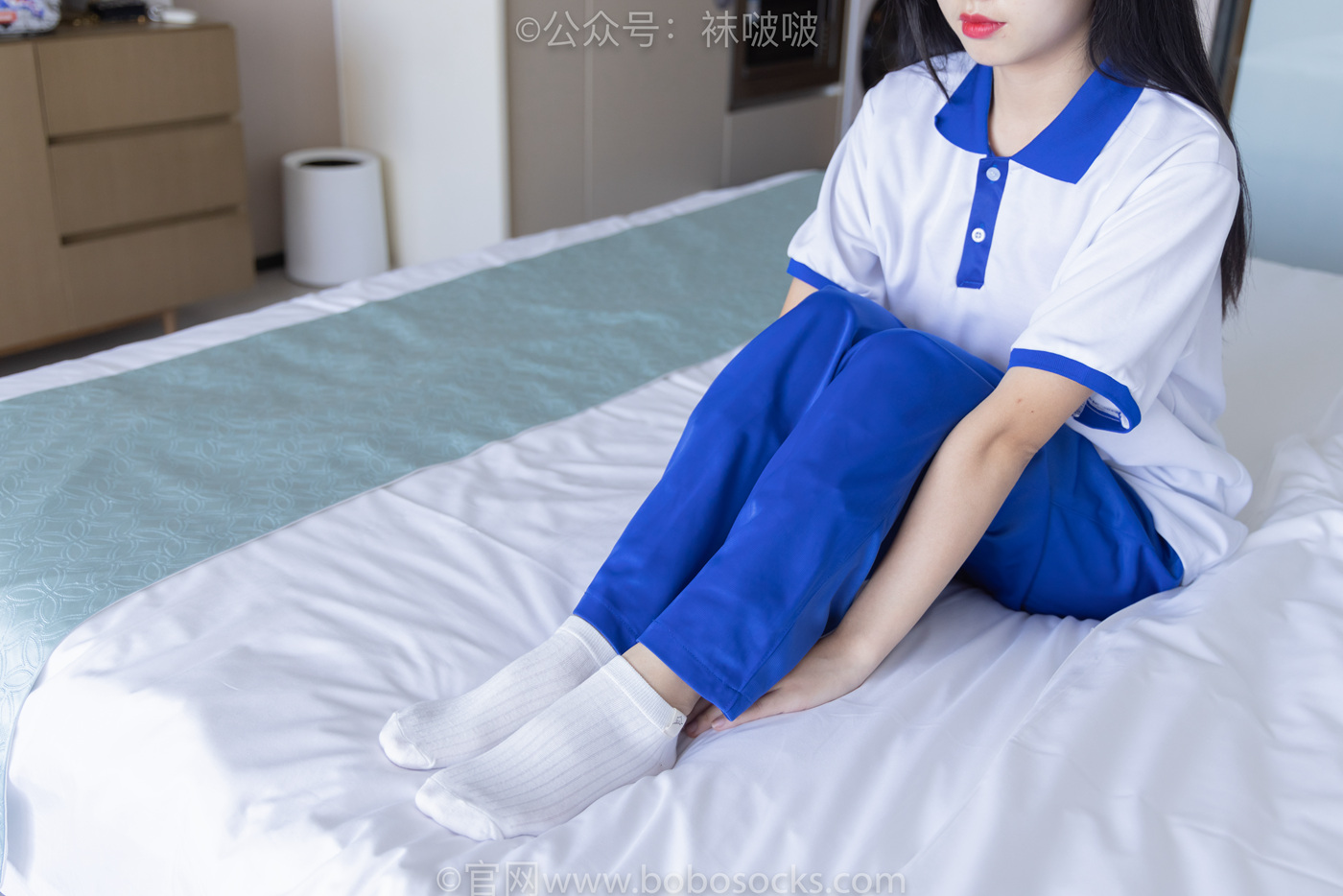图片[56]-[BoBoSocks袜啵啵]NO.039 小奶熊-校服、vans帆布鞋、短白棉袜、裸足[154P] – 速更版-美库