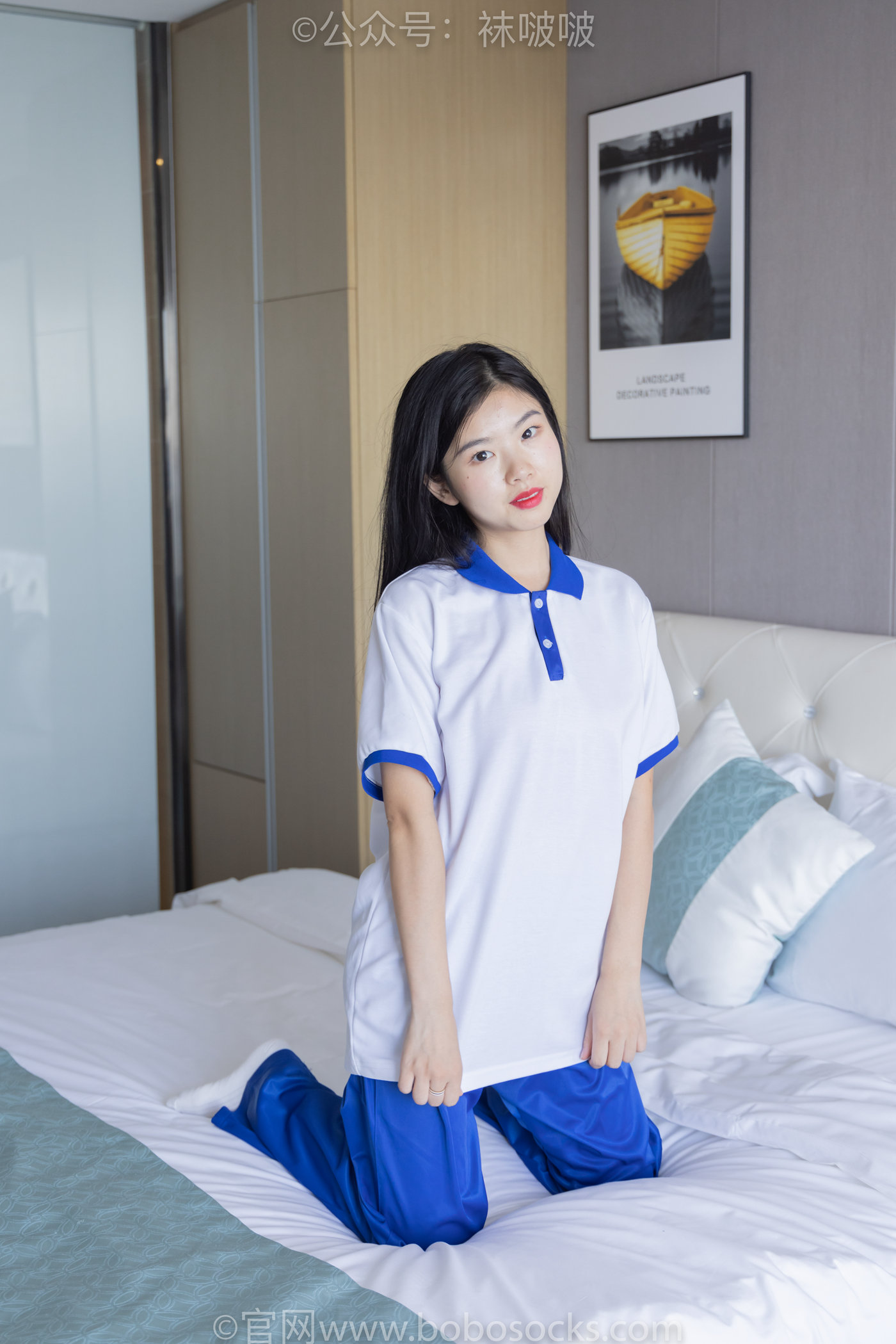 图片[62]-[BoBoSocks袜啵啵]NO.039 小奶熊-校服、vans帆布鞋、短白棉袜、裸足[154P] – 速更版-美库