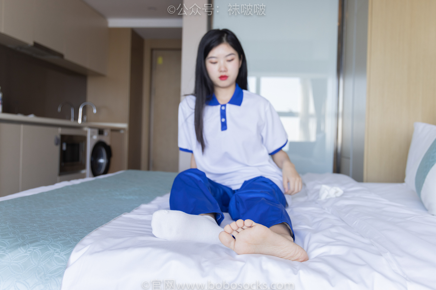 图片[91]-[BoBoSocks袜啵啵]NO.039 小奶熊-校服、vans帆布鞋、短白棉袜、裸足[154P] – 速更版-美库