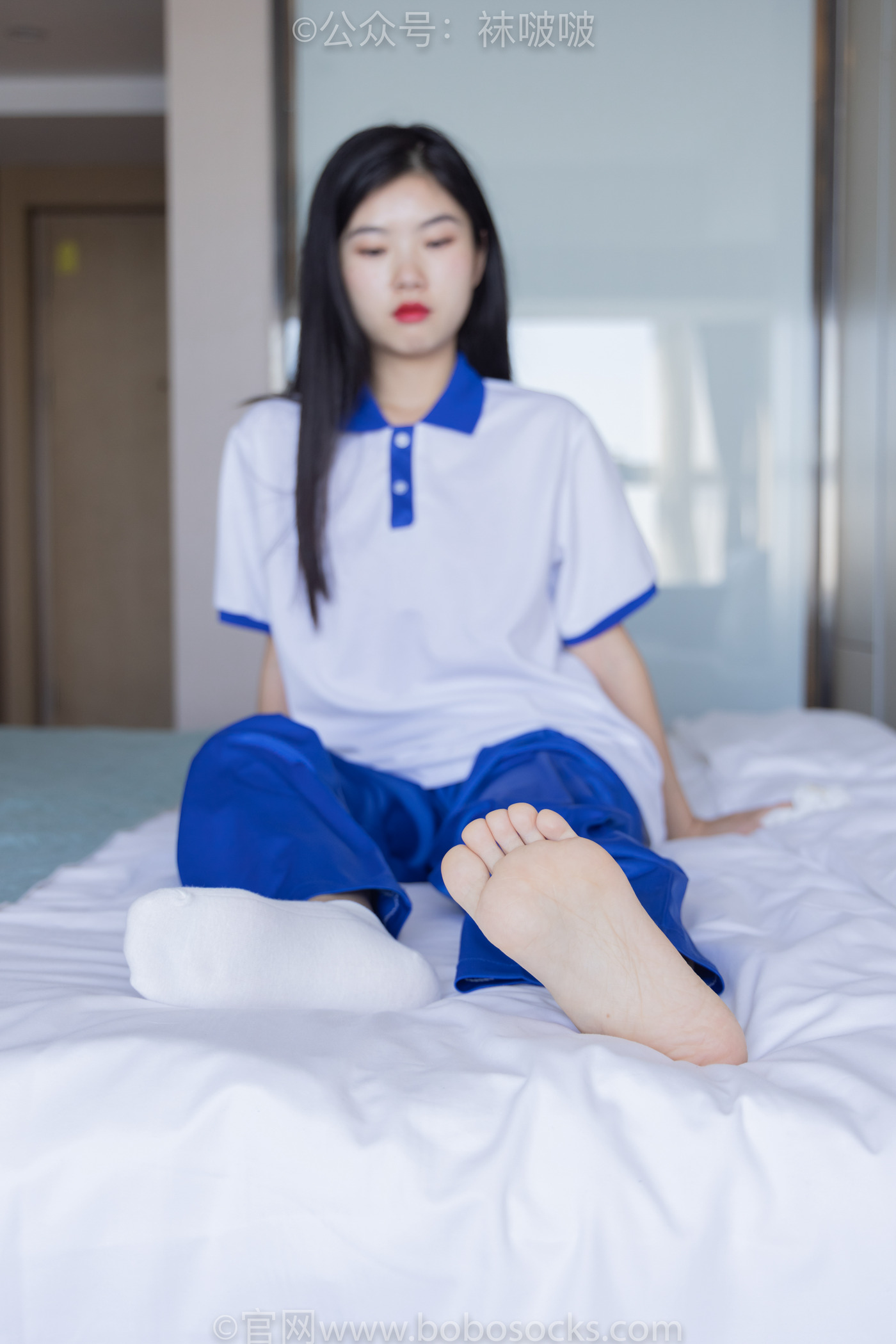 图片[92]-[BoBoSocks袜啵啵]NO.039 小奶熊-校服、vans帆布鞋、短白棉袜、裸足[154P] – 速更版-美库