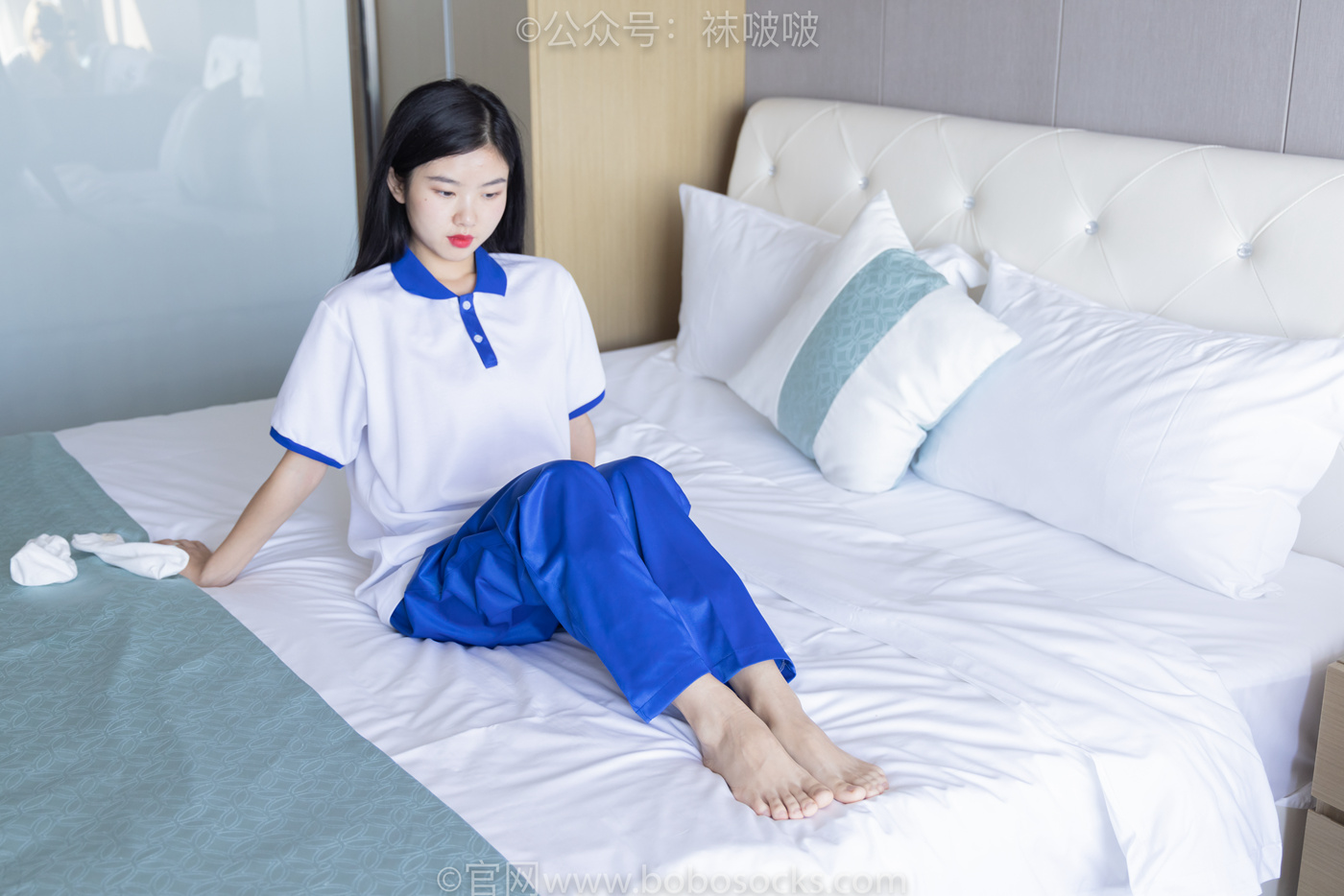 图片[111]-[BoBoSocks袜啵啵]NO.039 小奶熊-校服、vans帆布鞋、短白棉袜、裸足[154P] – 速更版-美库