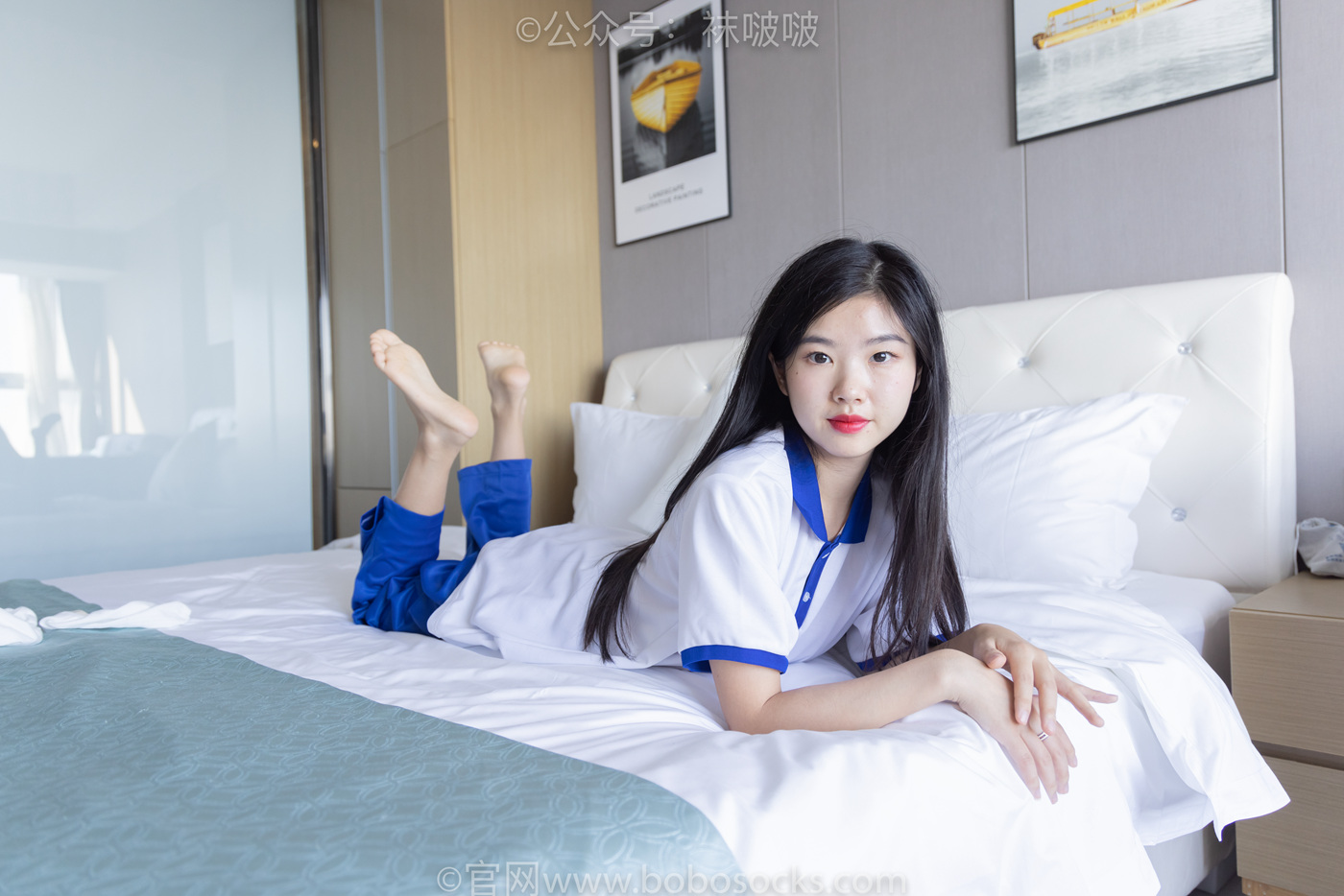 图片[121]-[BoBoSocks袜啵啵]NO.039 小奶熊-校服、vans帆布鞋、短白棉袜、裸足[154P] – 速更版-美库