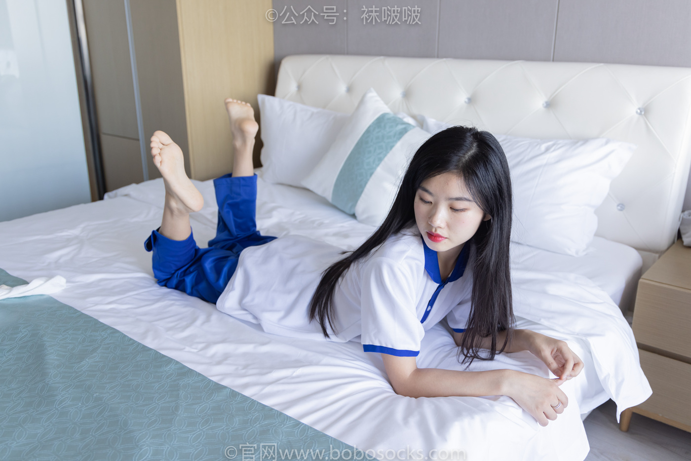 图片[122]-[BoBoSocks袜啵啵]NO.039 小奶熊-校服、vans帆布鞋、短白棉袜、裸足[154P] – 速更版-美库