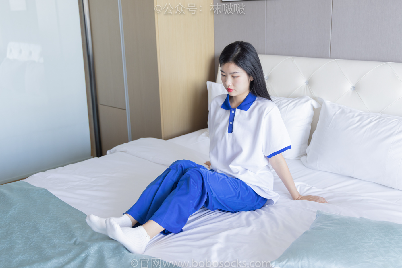 图片[151]-[BoBoSocks袜啵啵]NO.039 小奶熊-校服、vans帆布鞋、短白棉袜、裸足[154P] – 速更版-美库