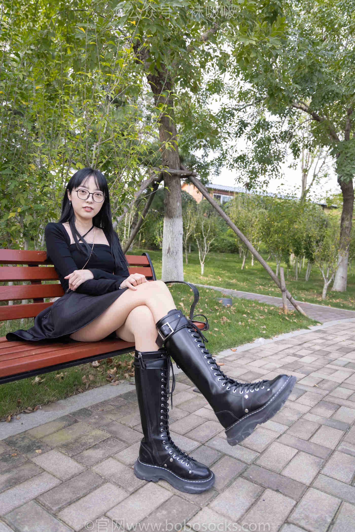 图片[12]-[BoBoSocks袜啵啵]NO.040 稚予-长靴、白棉袜、肉丝[137P] – 速更版-美库