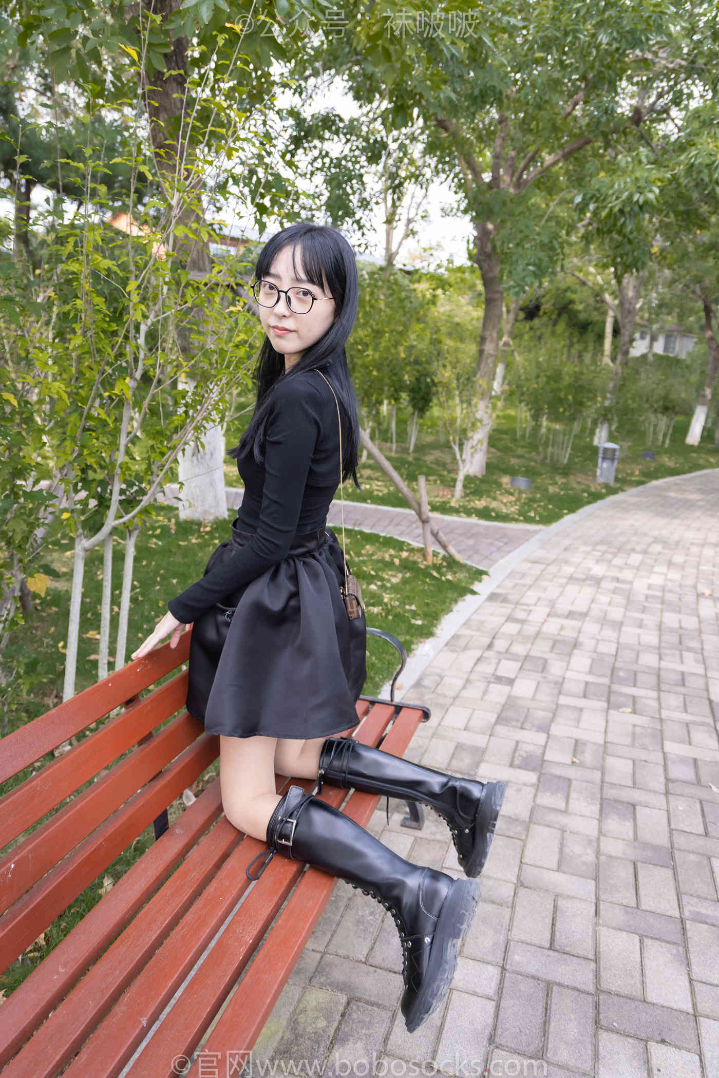 图片[28]-[BoBoSocks袜啵啵]NO.040 稚予-长靴、白棉袜、肉丝[137P] – 速更版-美库