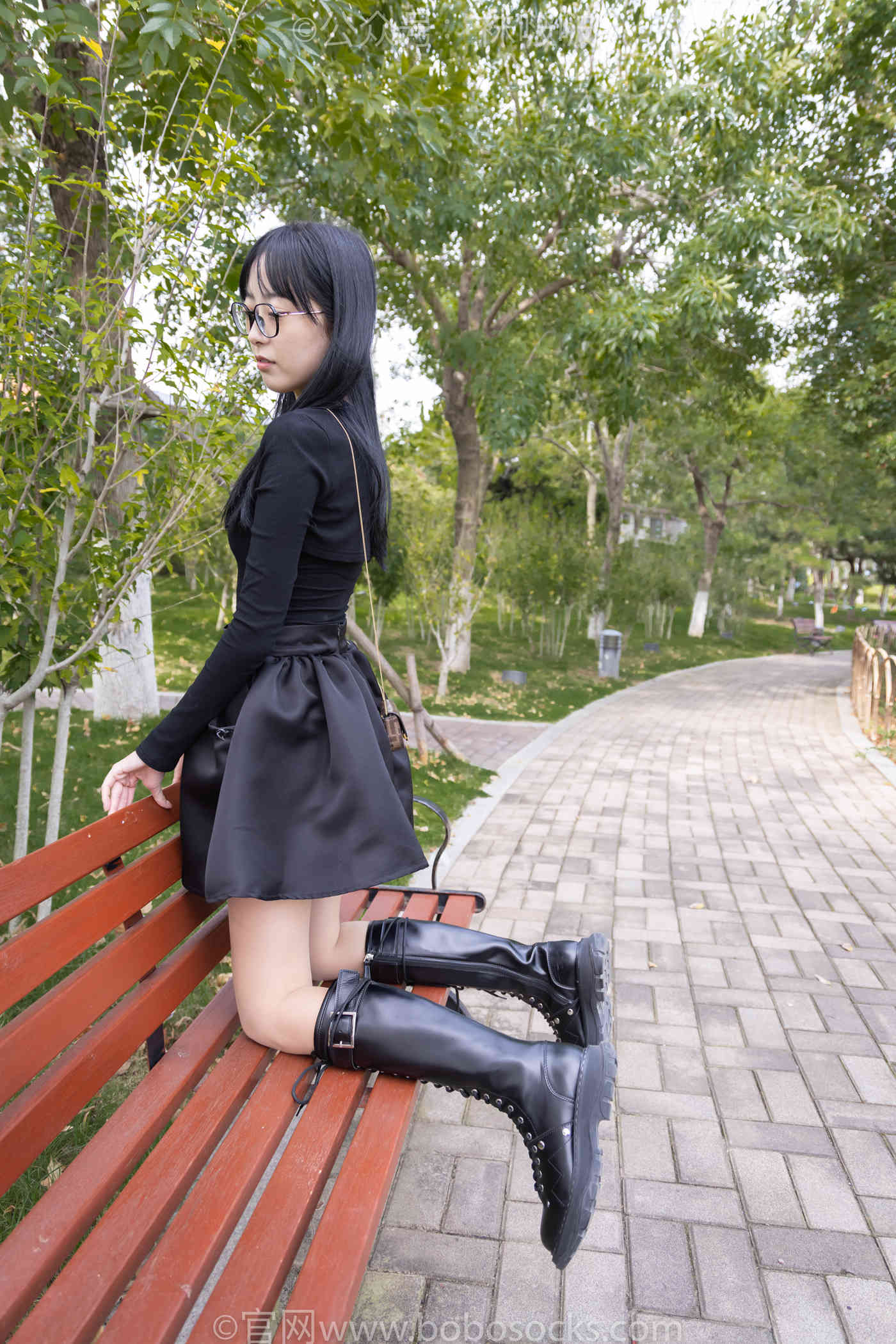 图片[29]-[BoBoSocks袜啵啵]NO.040 稚予-长靴、白棉袜、肉丝[137P] – 速更版-美库