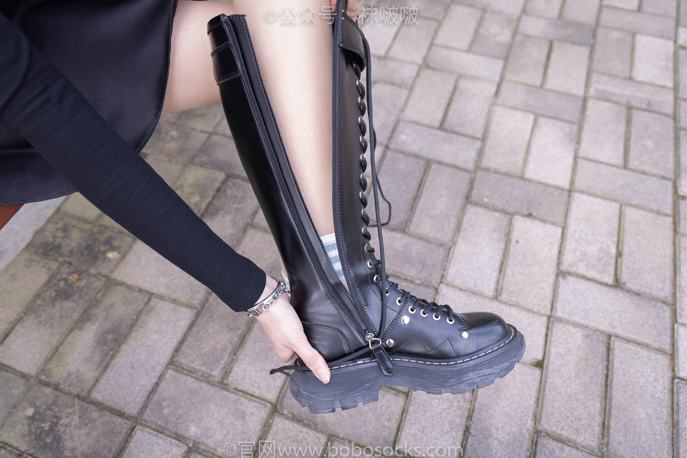 图片[39]-[BoBoSocks袜啵啵]NO.040 稚予-长靴、白棉袜、肉丝[137P] – 速更版-美库
