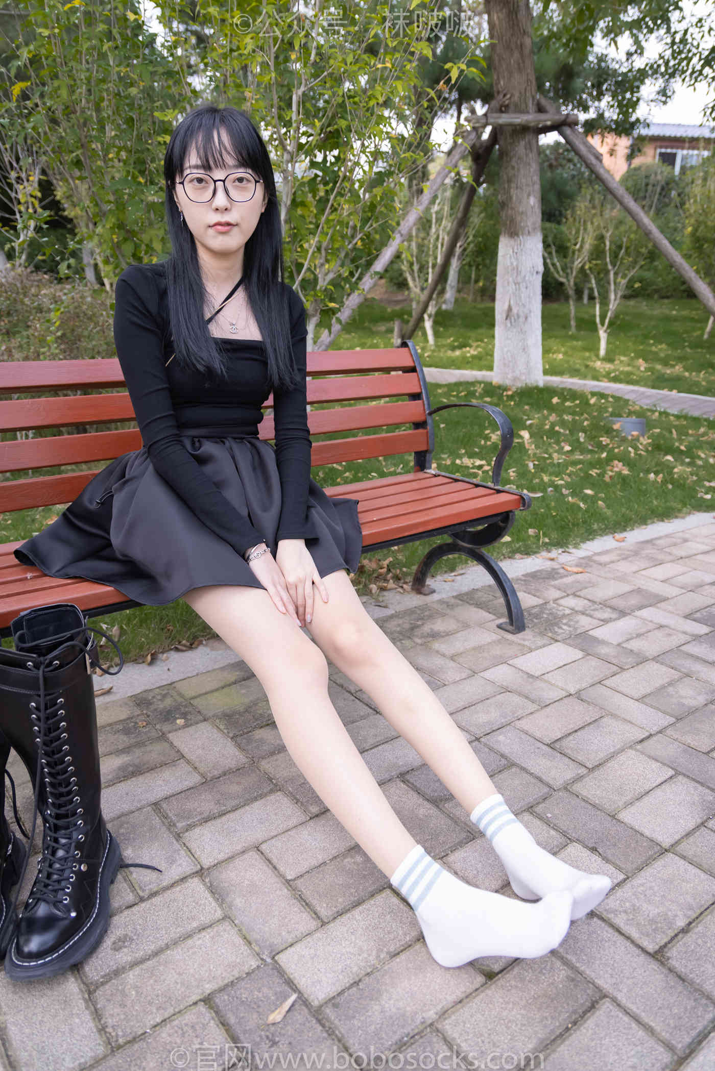 图片[43]-[BoBoSocks袜啵啵]NO.040 稚予-长靴、白棉袜、肉丝[137P] – 速更版-美库