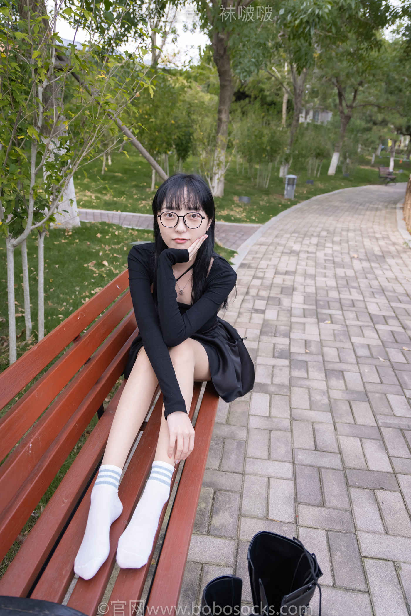 图片[60]-[BoBoSocks袜啵啵]NO.040 稚予-长靴、白棉袜、肉丝[137P] – 速更版-美库