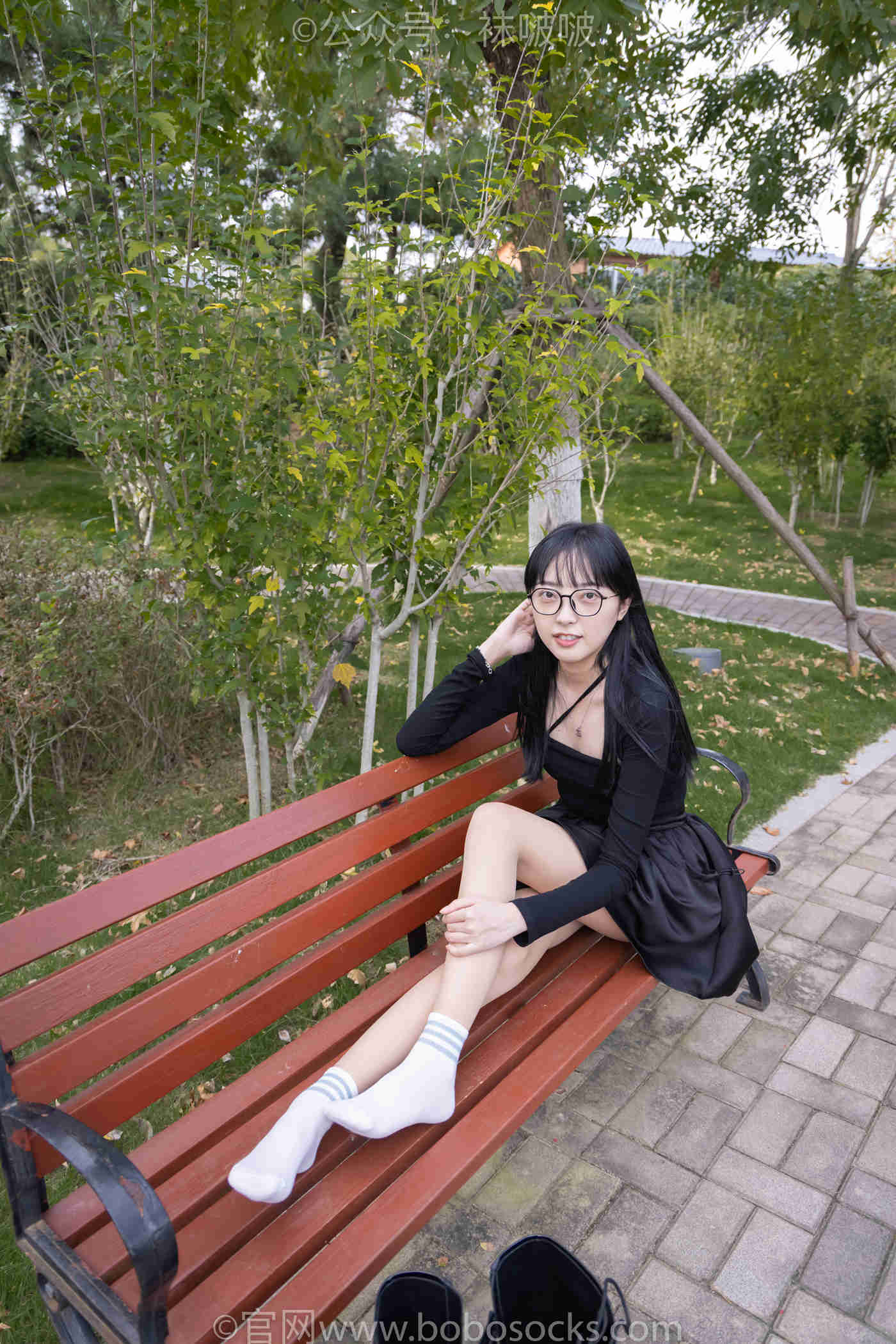 图片[69]-[BoBoSocks袜啵啵]NO.040 稚予-长靴、白棉袜、肉丝[137P] – 速更版-美库