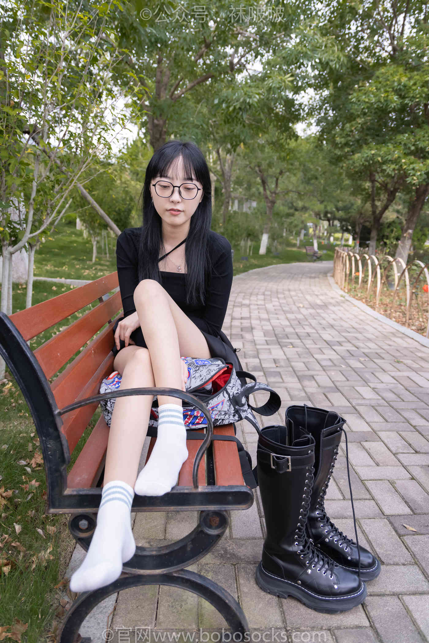 图片[76]-[BoBoSocks袜啵啵]NO.040 稚予-长靴、白棉袜、肉丝[137P] – 速更版-美库