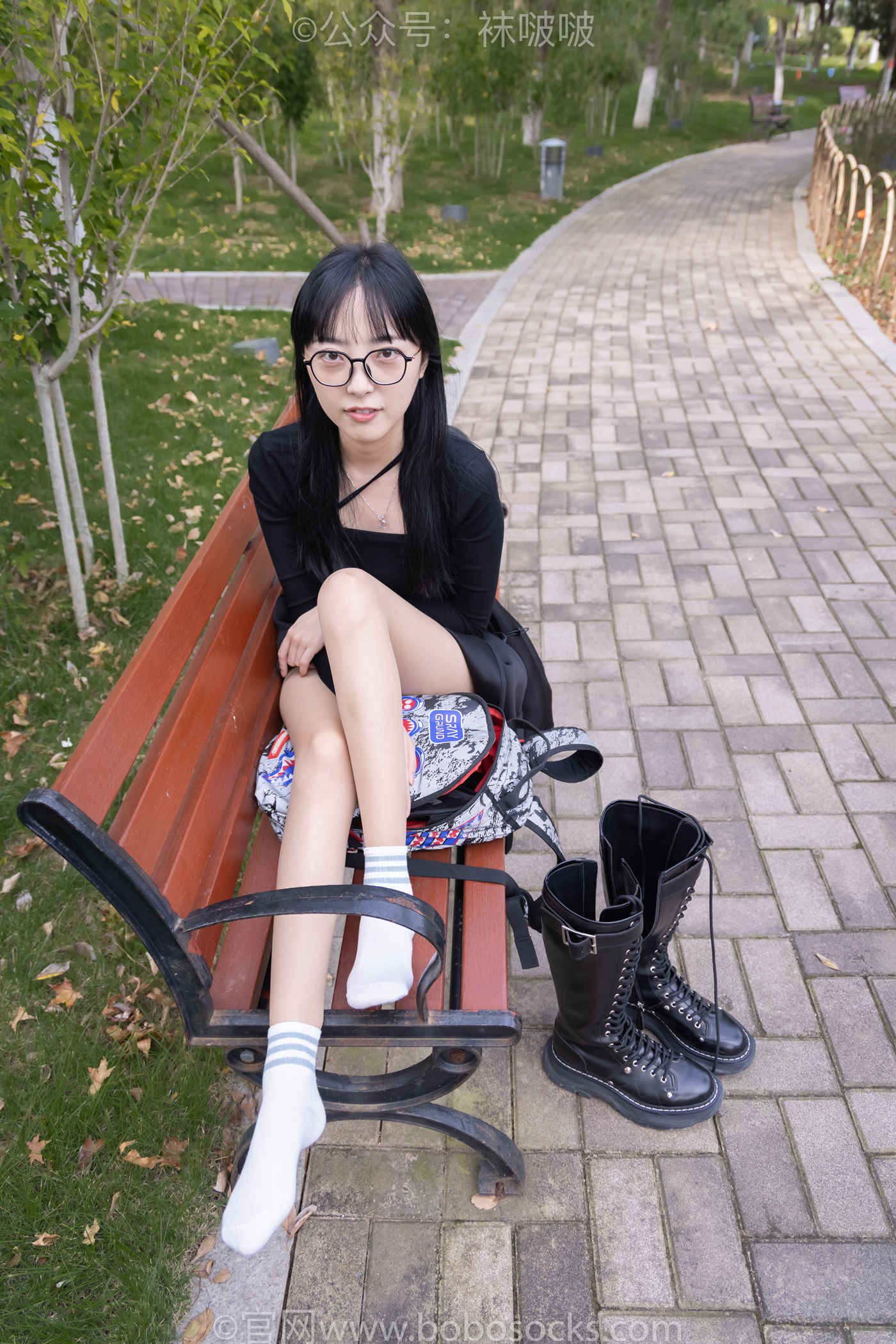 图片[77]-[BoBoSocks袜啵啵]NO.040 稚予-长靴、白棉袜、肉丝[137P] – 速更版-美库