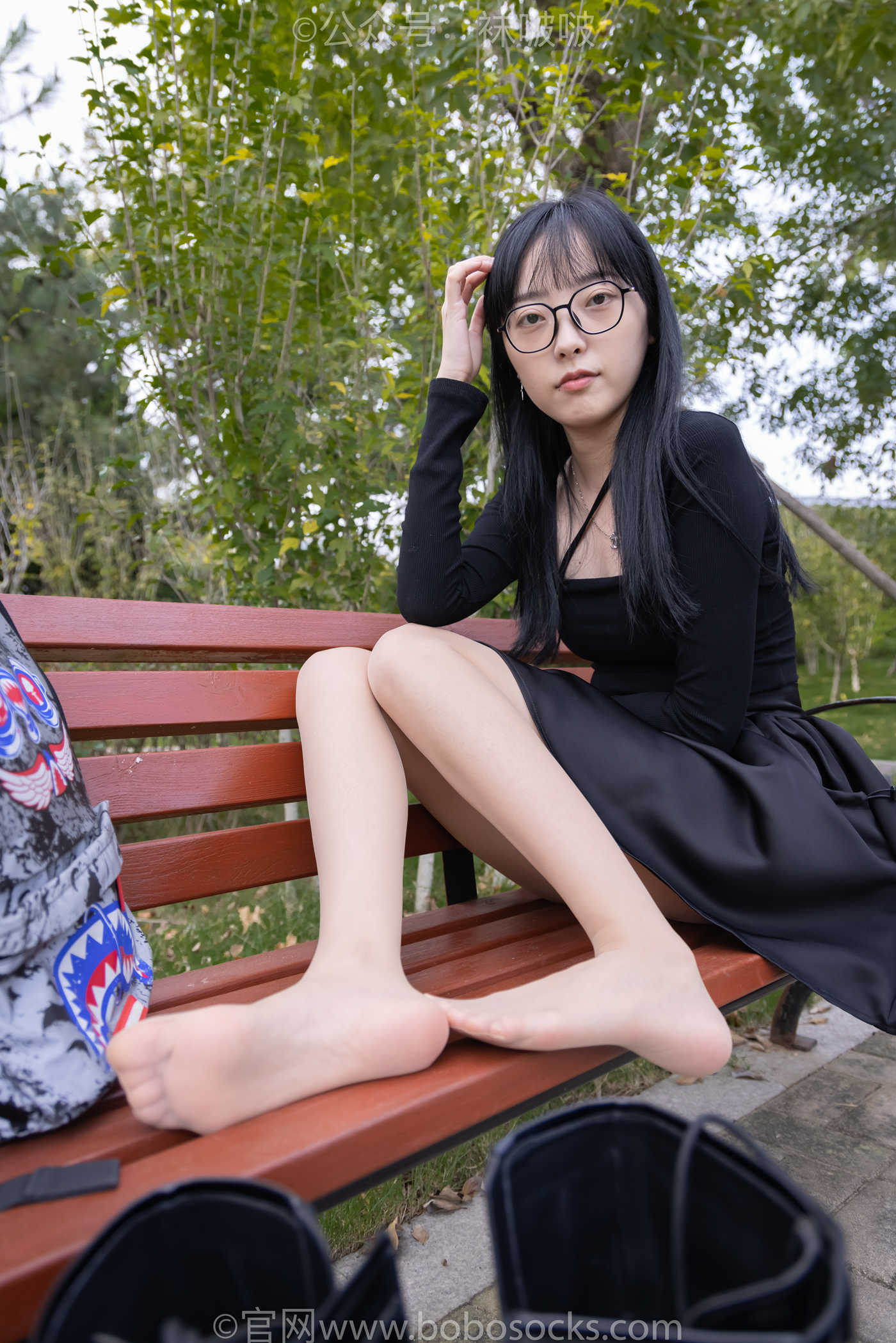 图片[113]-[BoBoSocks袜啵啵]NO.040 稚予-长靴、白棉袜、肉丝[137P] – 速更版-美库