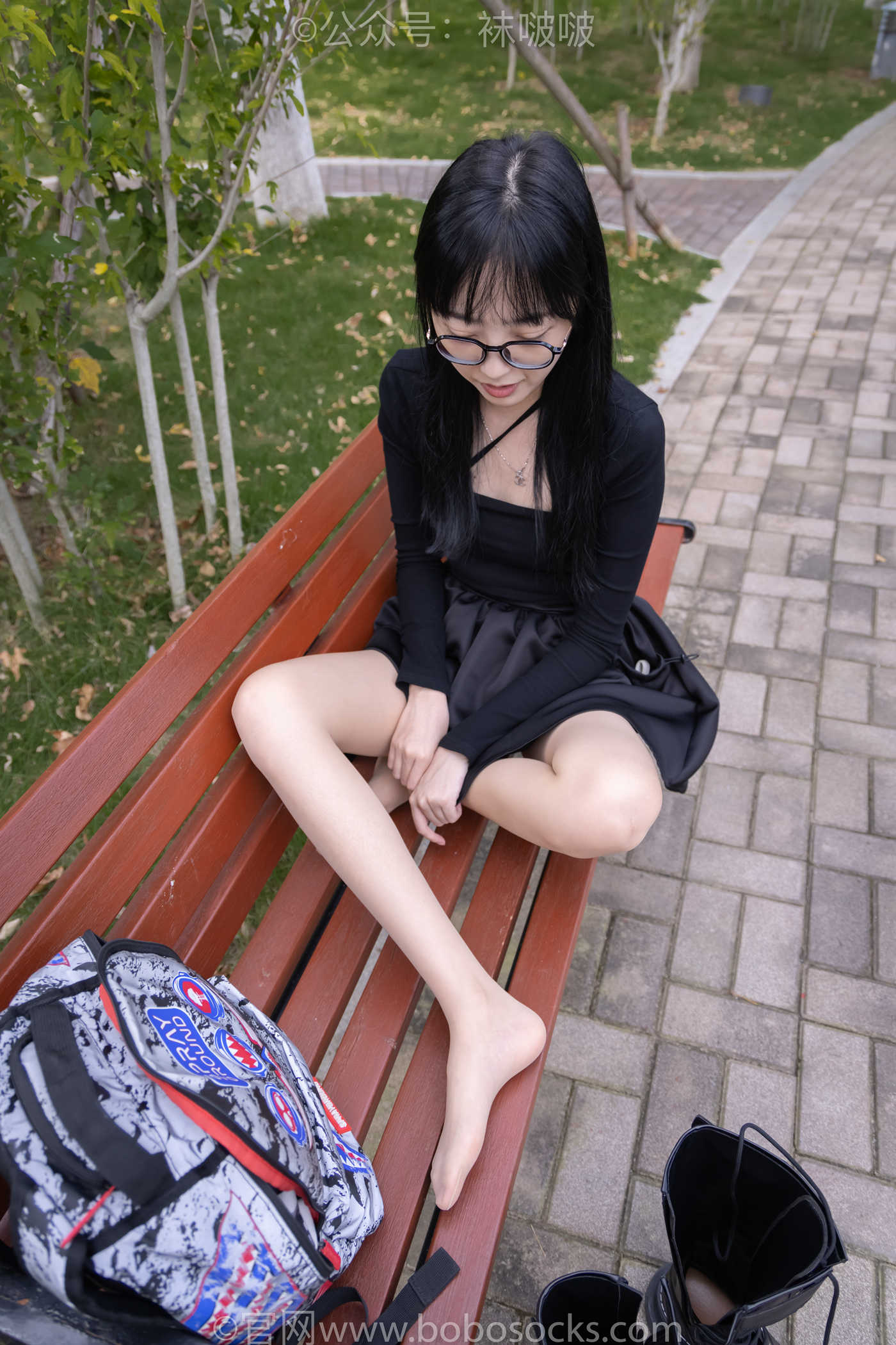 图片[118]-[BoBoSocks袜啵啵]NO.040 稚予-长靴、白棉袜、肉丝[137P] – 速更版-美库